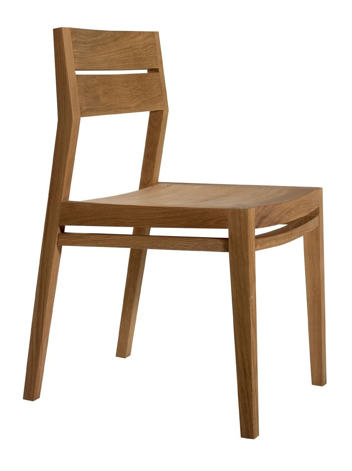 Ensemble de 6 chaises EX1 en teck massif – Édition Ethnicraft