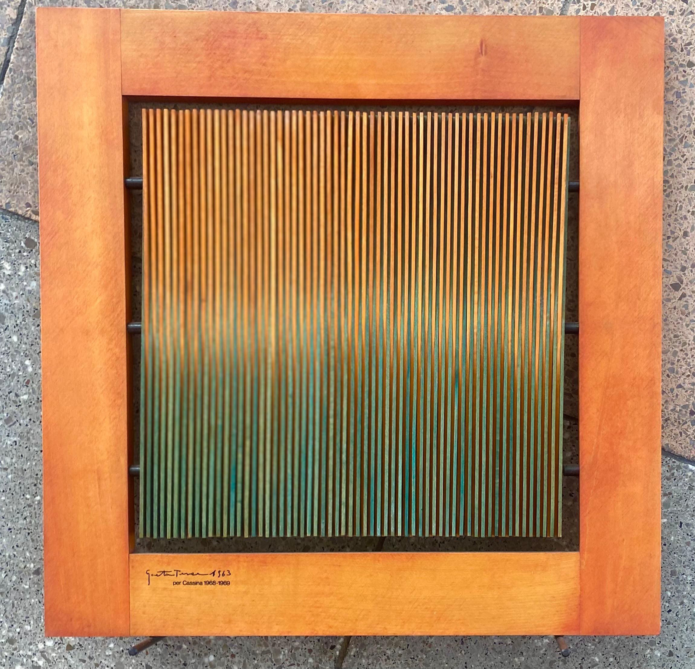 Gaetano Pesce – Sculpture en bois (Édition Cassina, 1969)