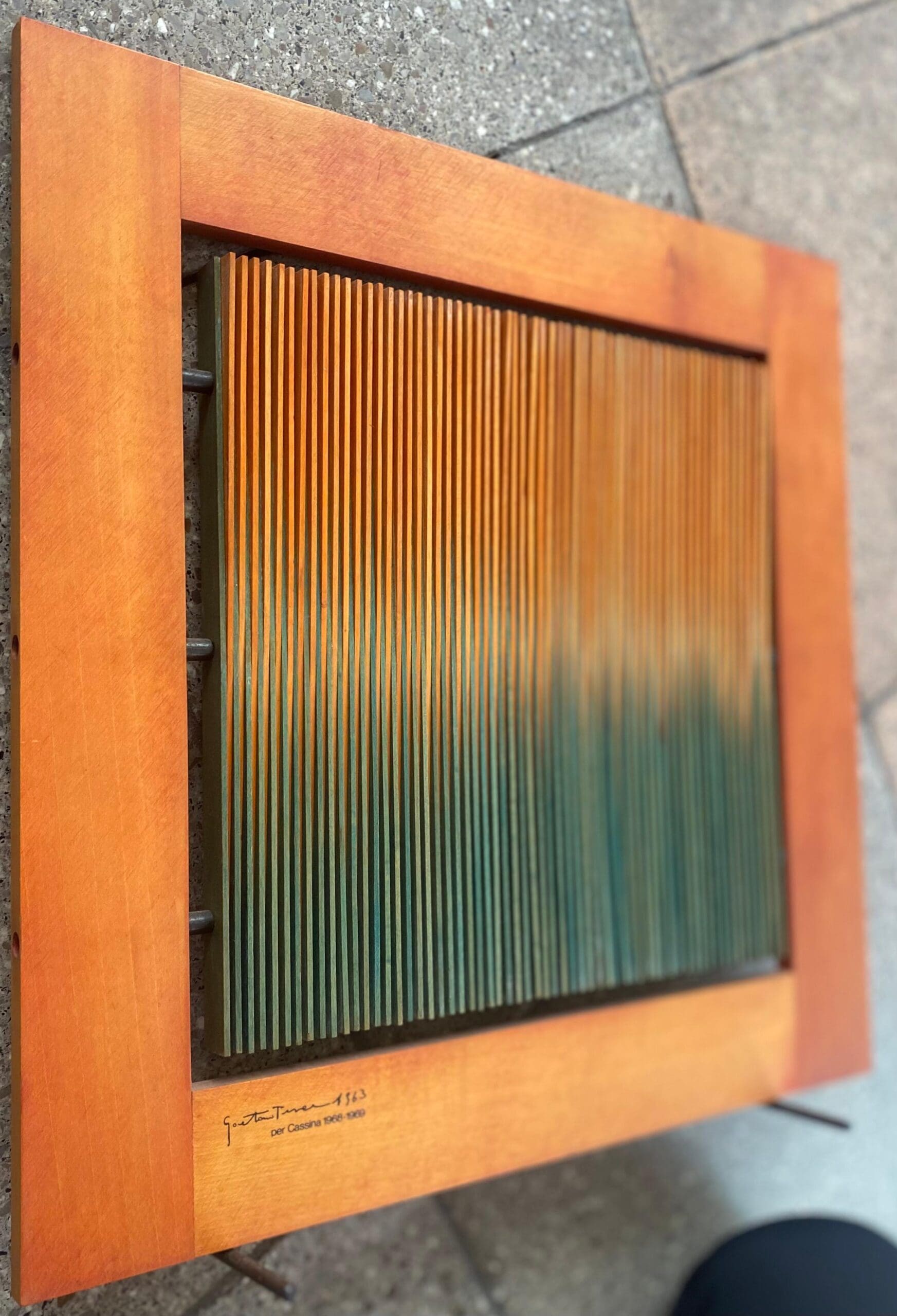 Gaetano Pesce – Sculpture en bois (Édition Cassina, 1969)