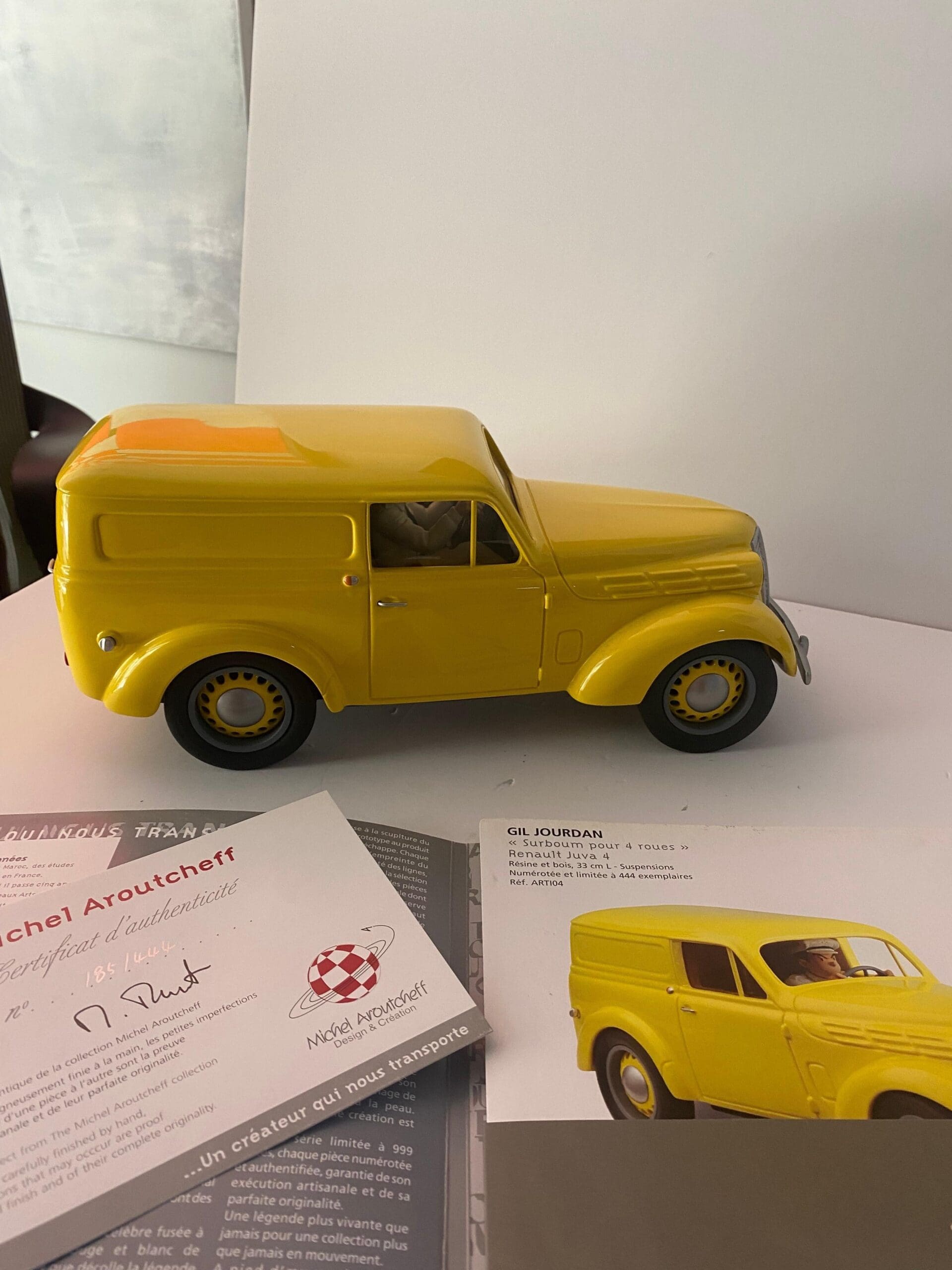 Gil Jourdan – Renault Juva 4 d&rsquo;après Maurice Tillieux (Édition limitée)