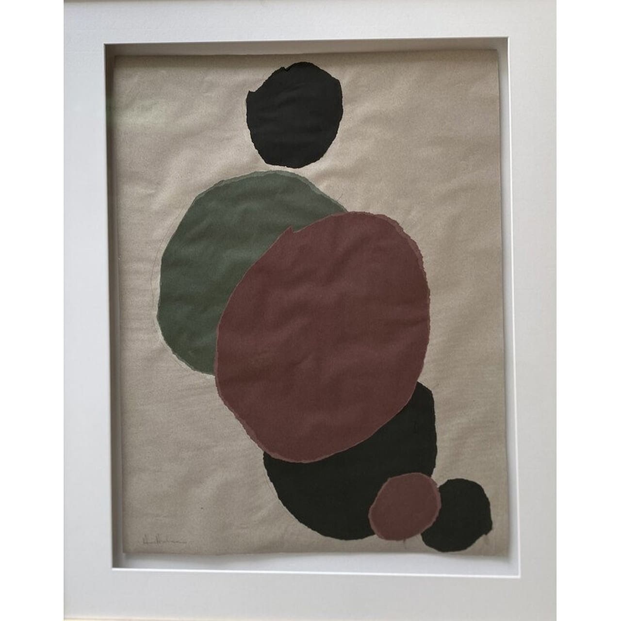 Gouache sur Papier – Albert Chubac