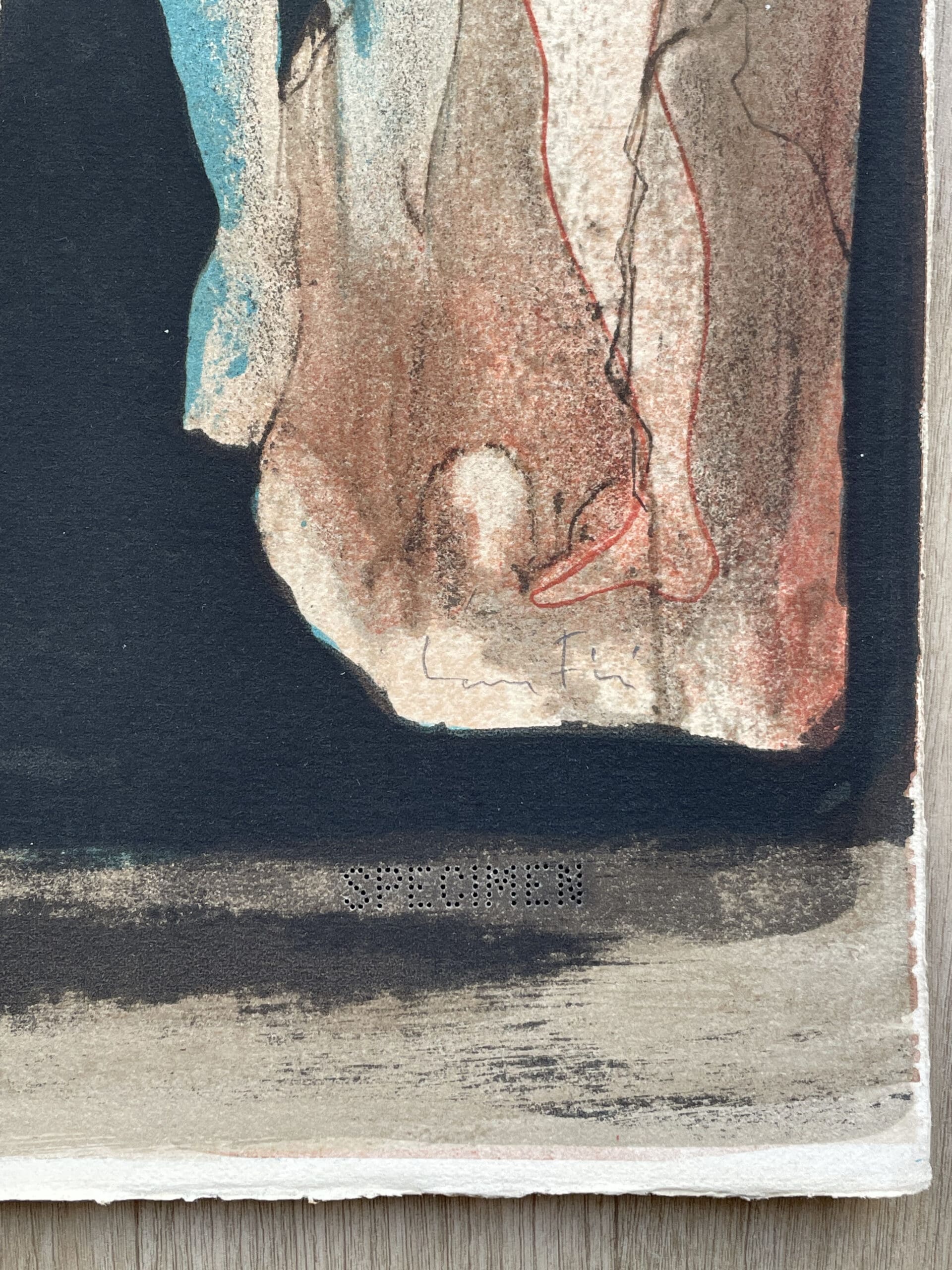 Leonor Fini – Satyricon, lithographie originale signée, 1970