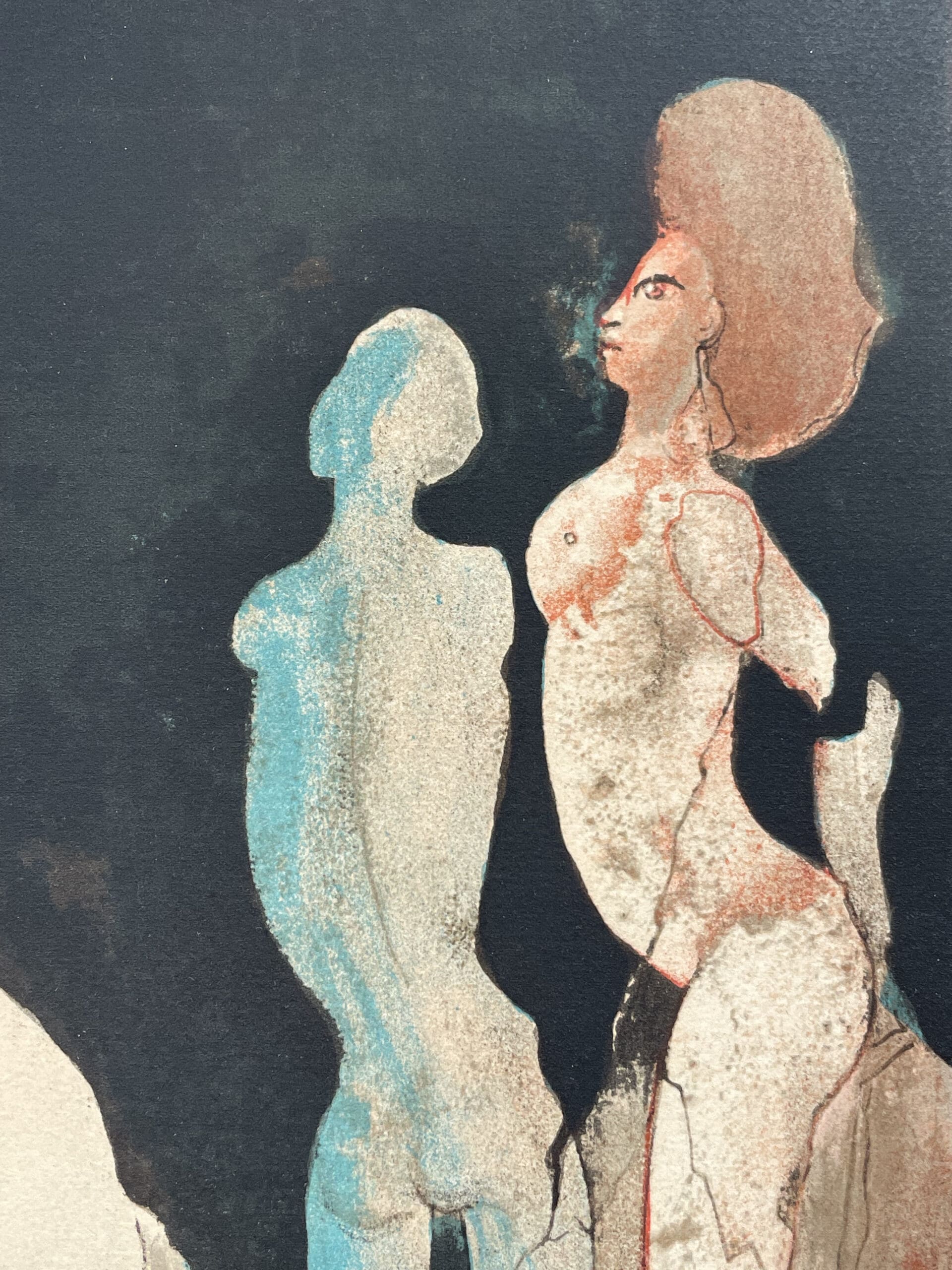 Leonor Fini – Satyricon, lithographie originale signée, 1970