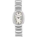 Cartier Mini Baignoire-horloge in wit goud – een icoon van elegantie in de horlogerie