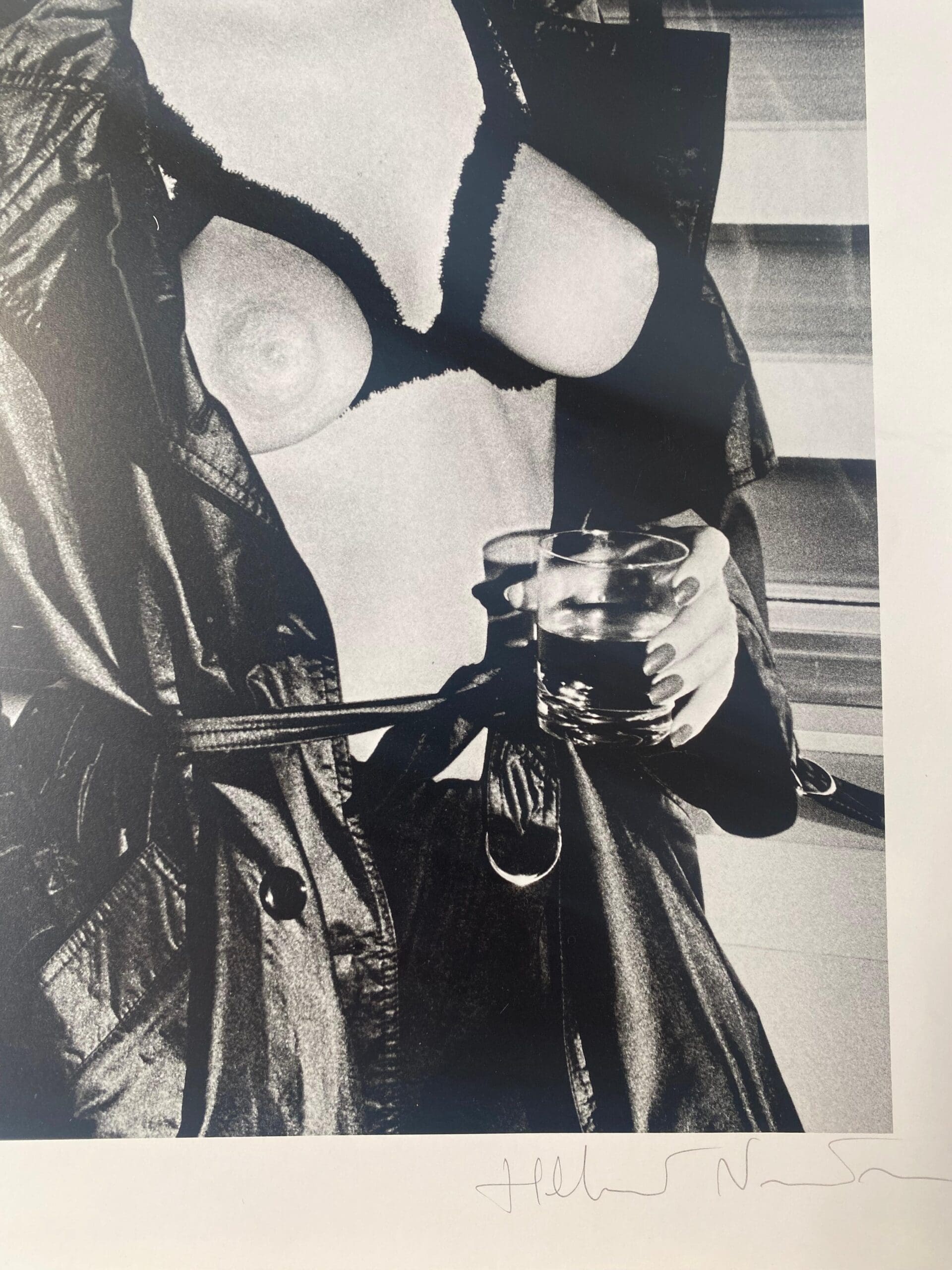 Photo-lithographie Helmut Newton – Bergström, 1976