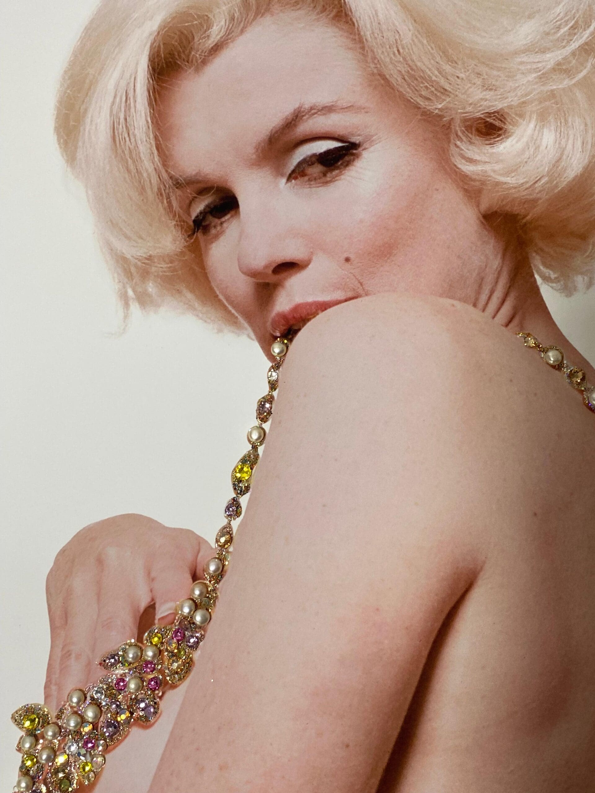 Photographie Bert Stern – Marilyn New Boob Smile Jeweled (2013)