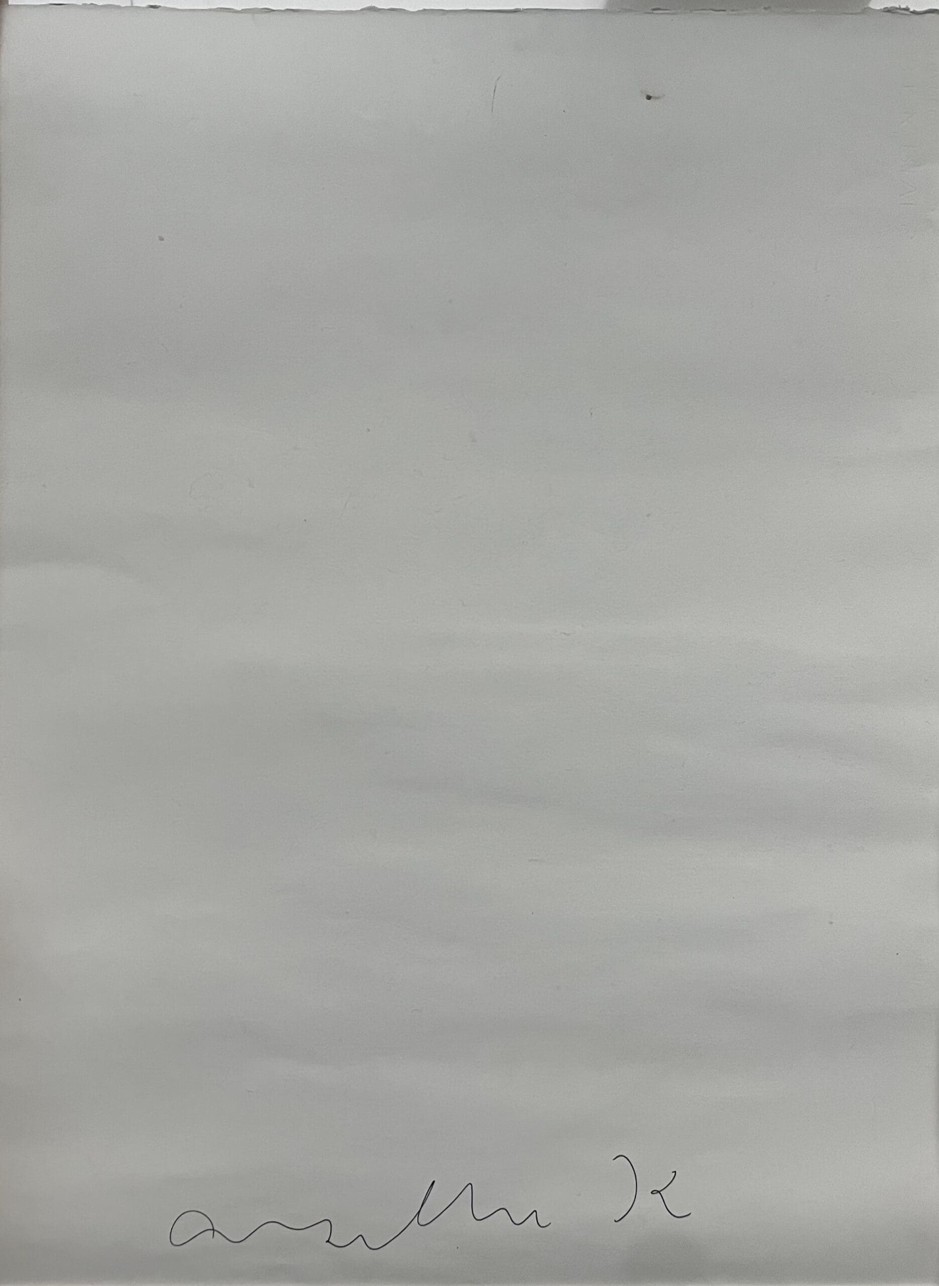 Sérigraphie signée sur papier d&rsquo;Anselm Kiefer, Festival d&rsquo;Automne à Paris (2000)