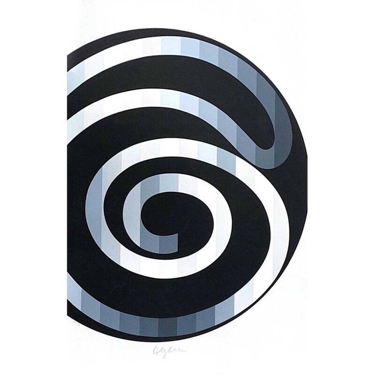 Yaacov Agam – Sérigraphie « Message of Peace » (vers 1980)