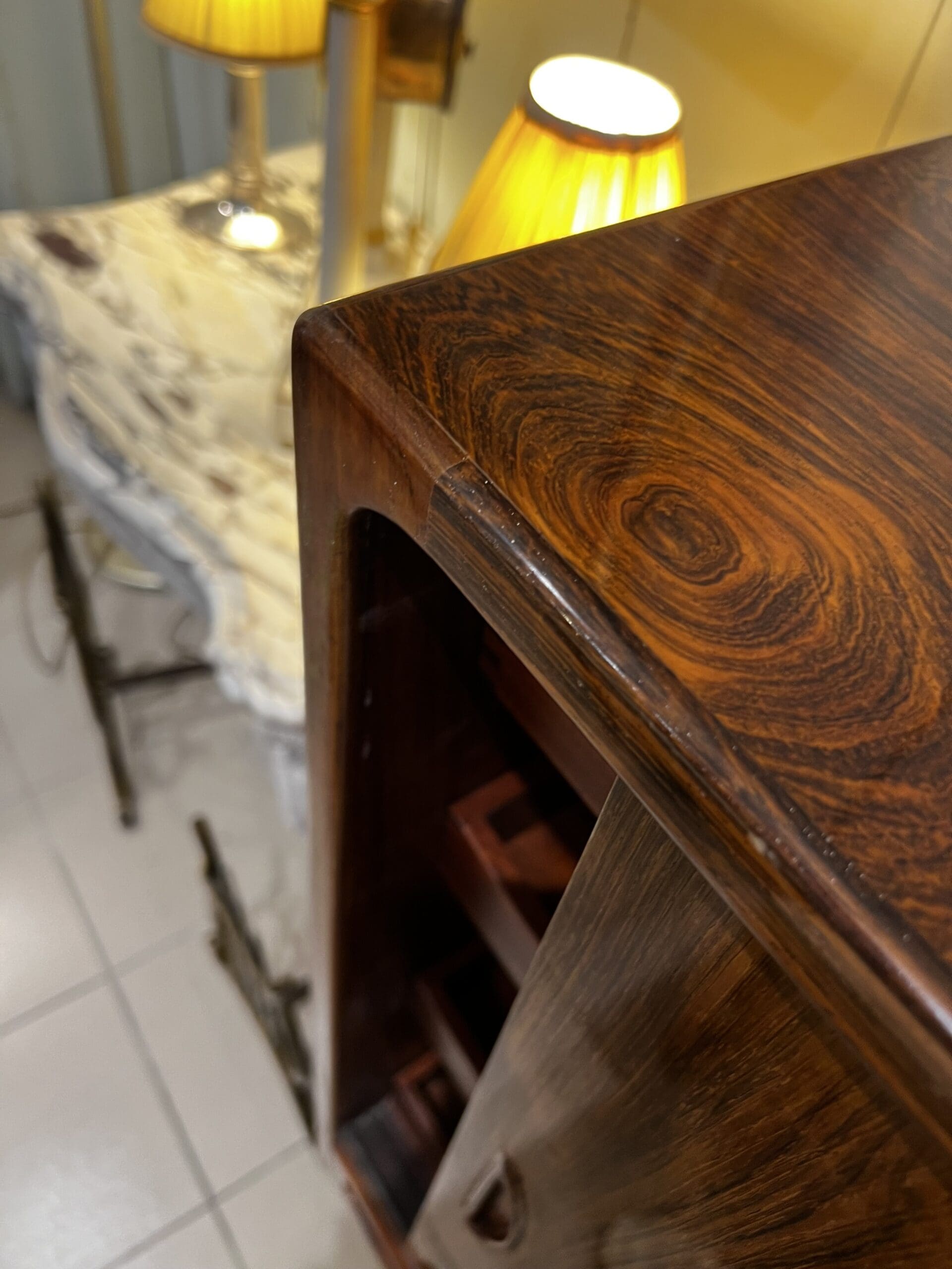 Enfilade en palissandre, design danois par Børge Mogensen (1950)