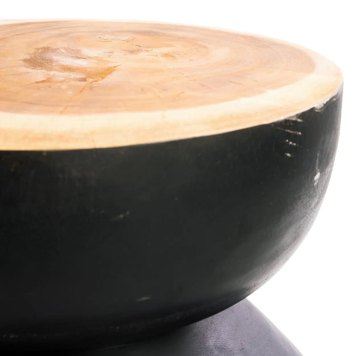 Tabouret Kulun – Artisanat indonésien et design graphique pour intérieur & extérieur