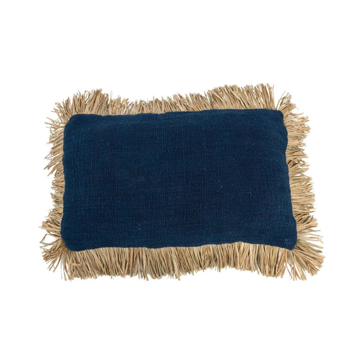 Housse de Coussin Saint Tropez – Bleu Naturel – 30×50