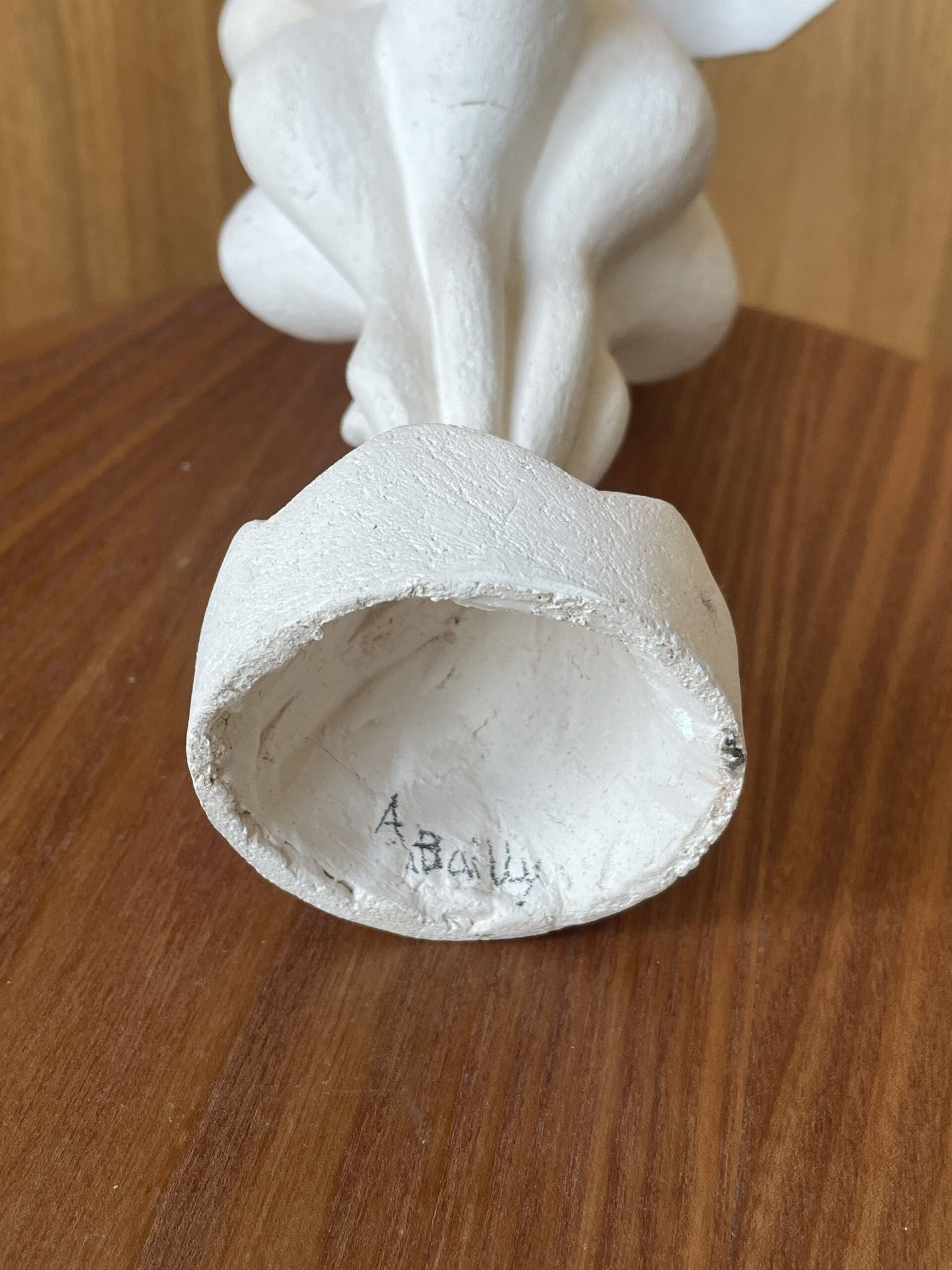 Vase-sculpture en grès chamotté 2  – Annick Bailly