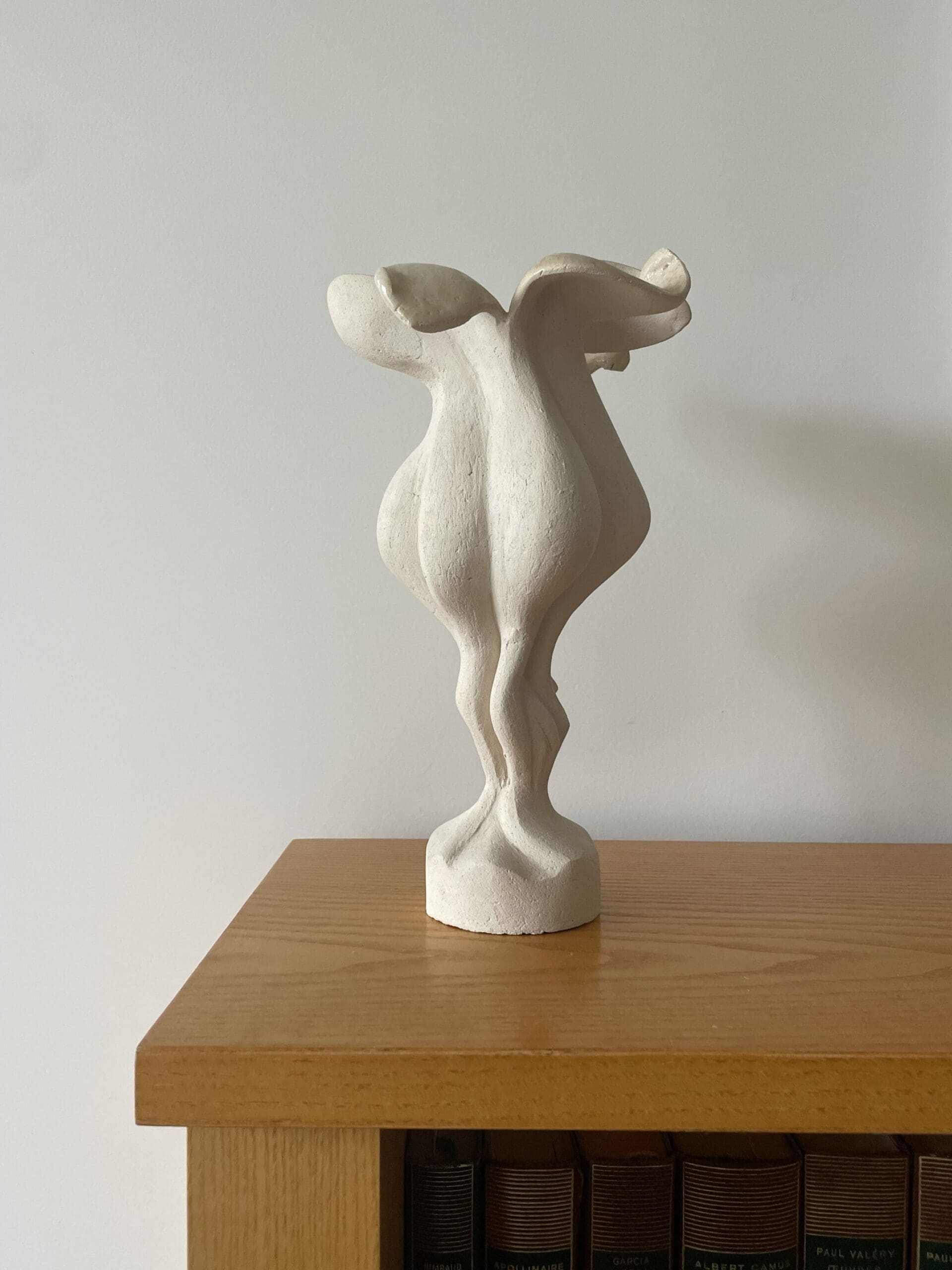 Vase-sculpture en grès chamotté 2  – Annick Bailly