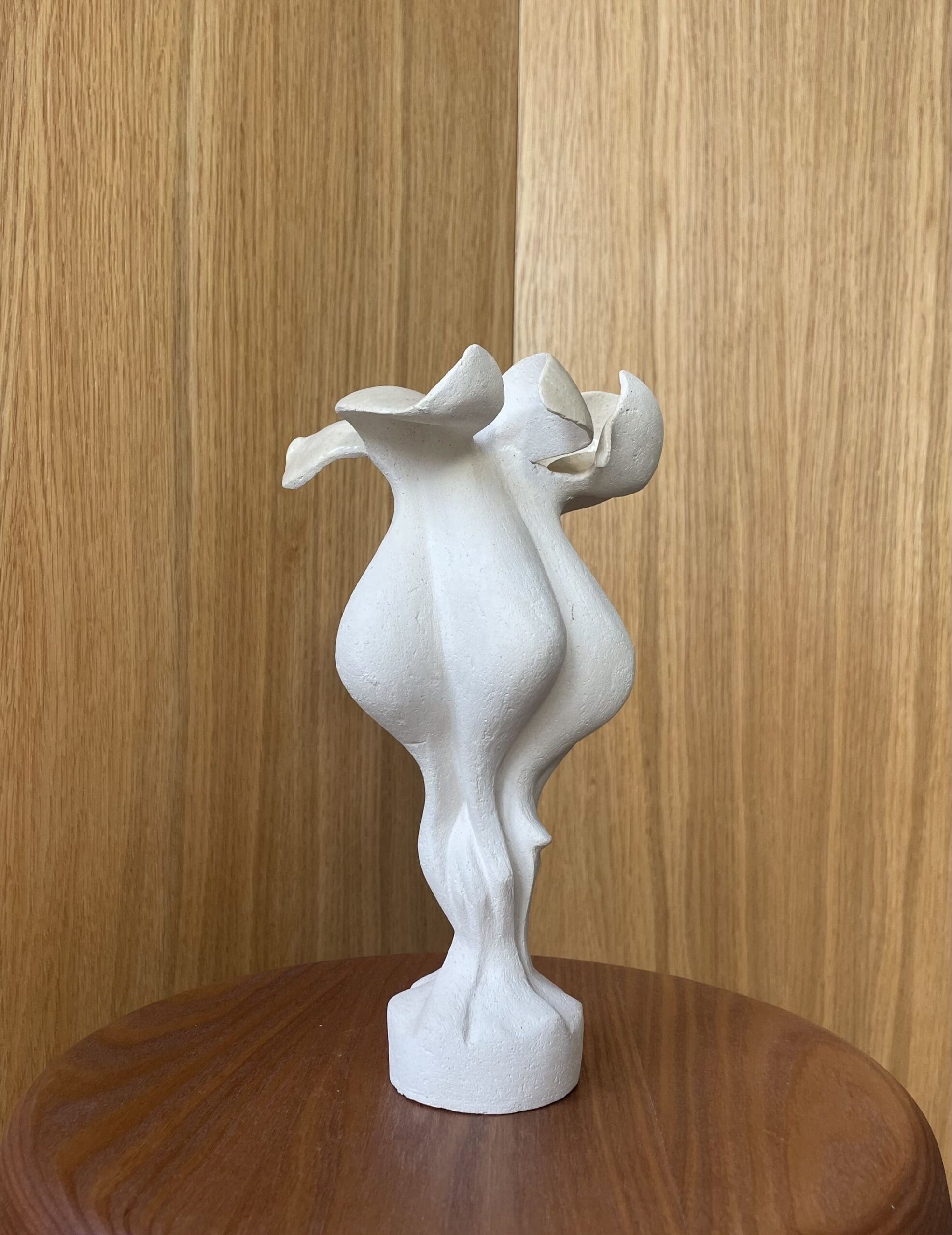 Vase-sculpture en grès chamotté 2  – Annick Bailly