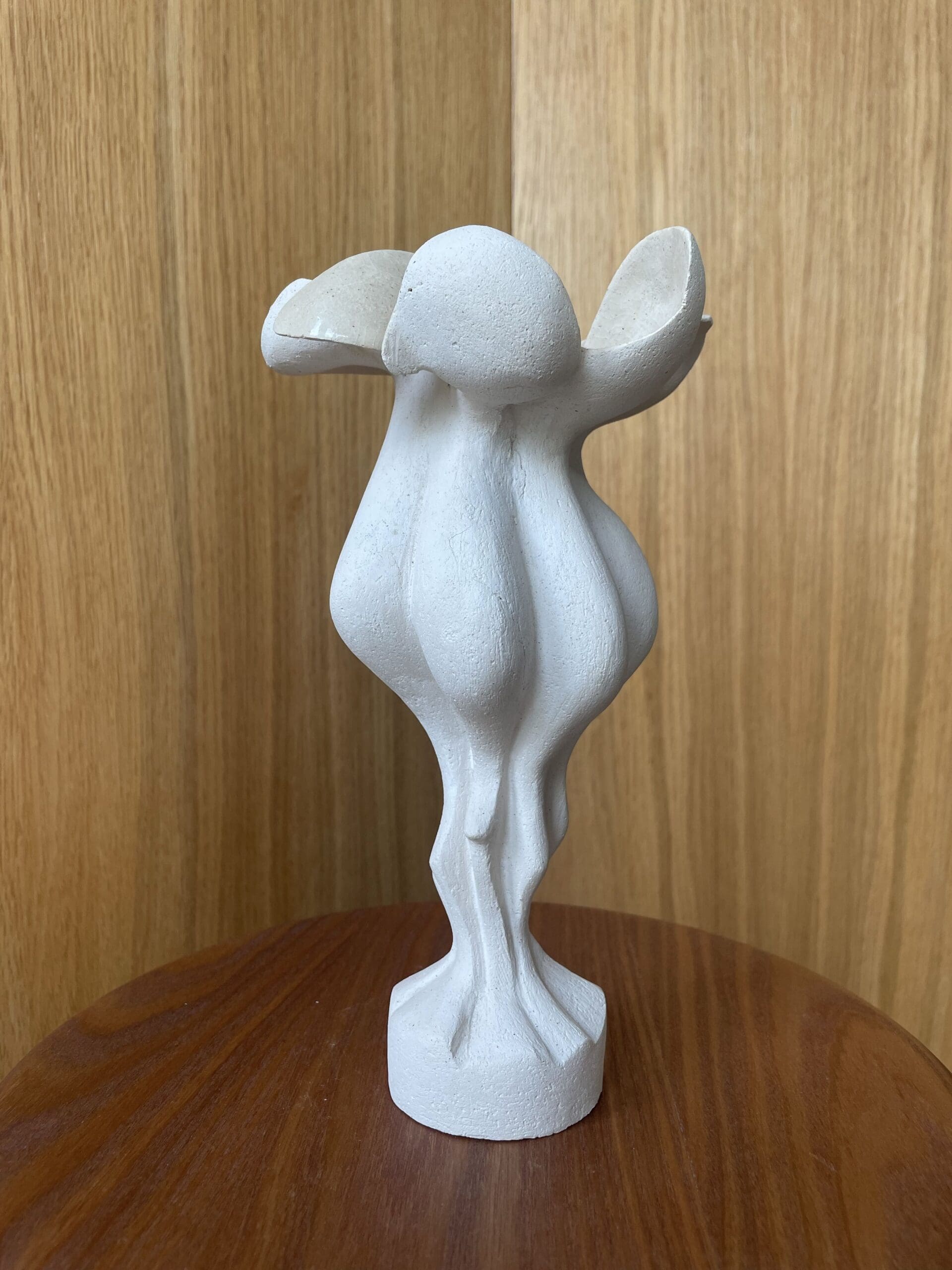 Vase-sculpture en grès chamotté 2  – Annick Bailly