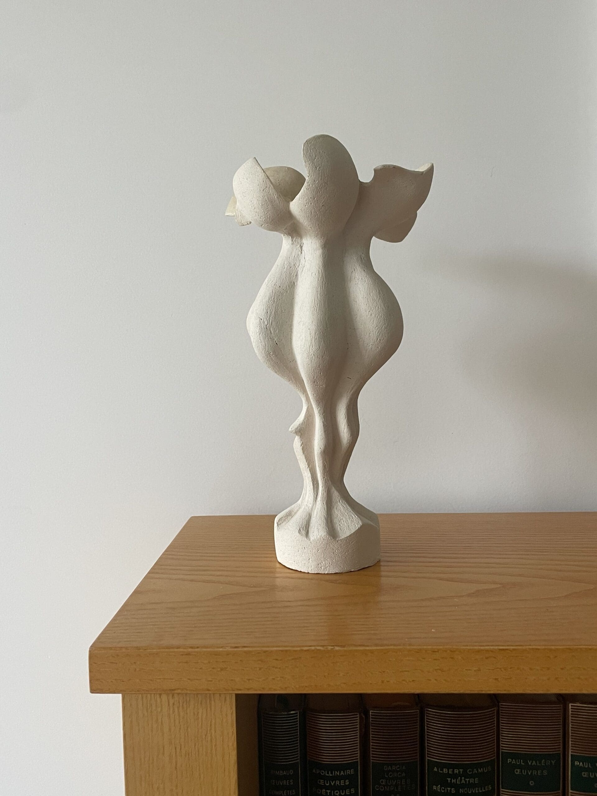 Vase-sculpture en grès chamotté 2  – Annick Bailly