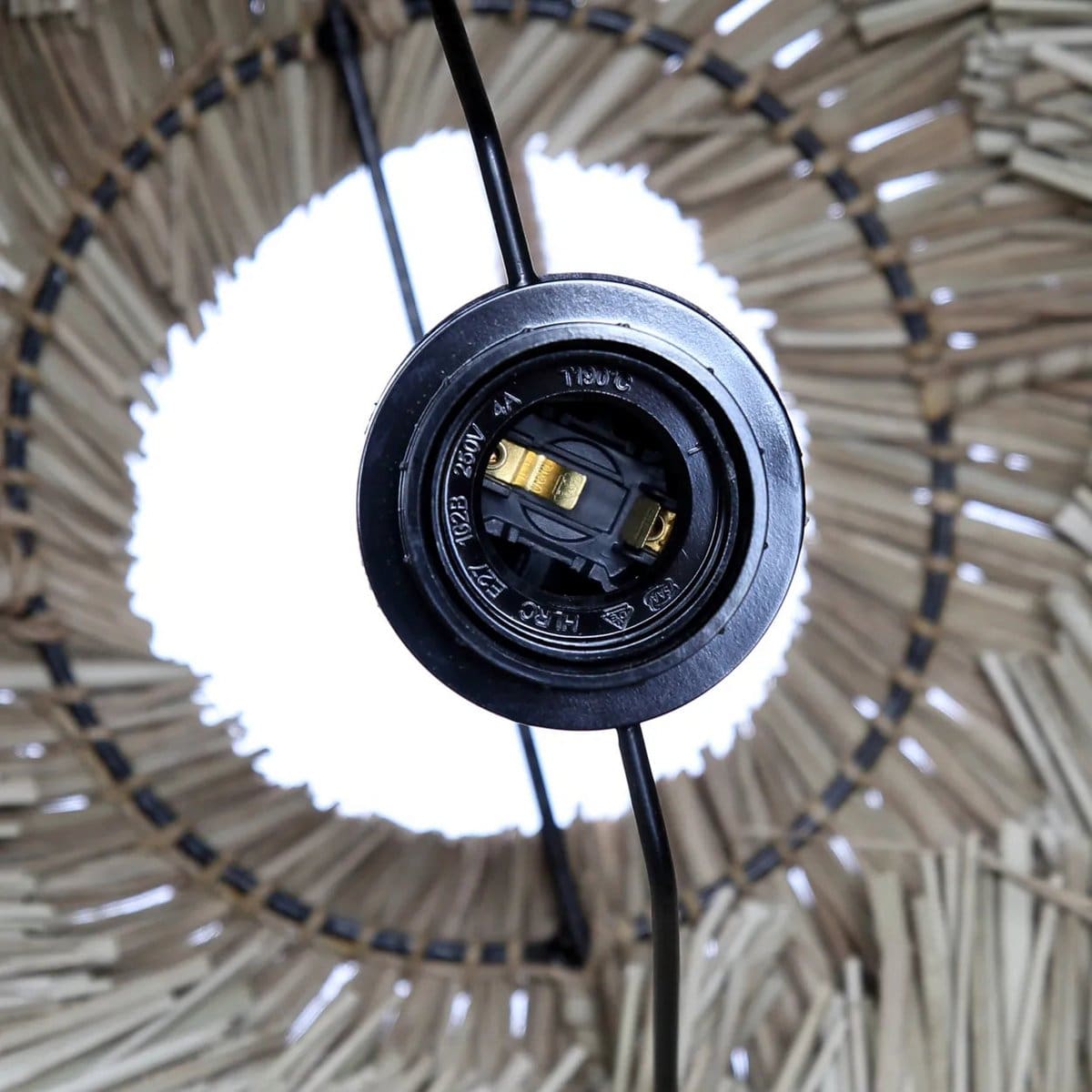 Suspension naturelle – Tissage indonésien fait main, esprit bohème (modèle neuf)