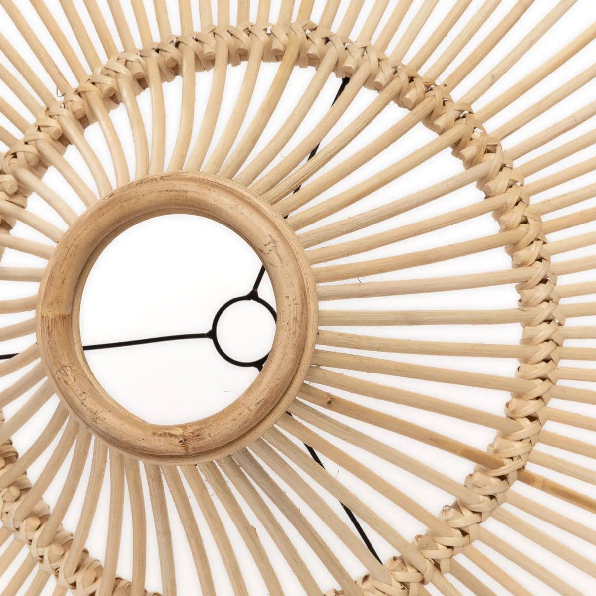 Suspension décorative en rotin – Modèle Ciel XL, création artisanale neuve d’Indonésie