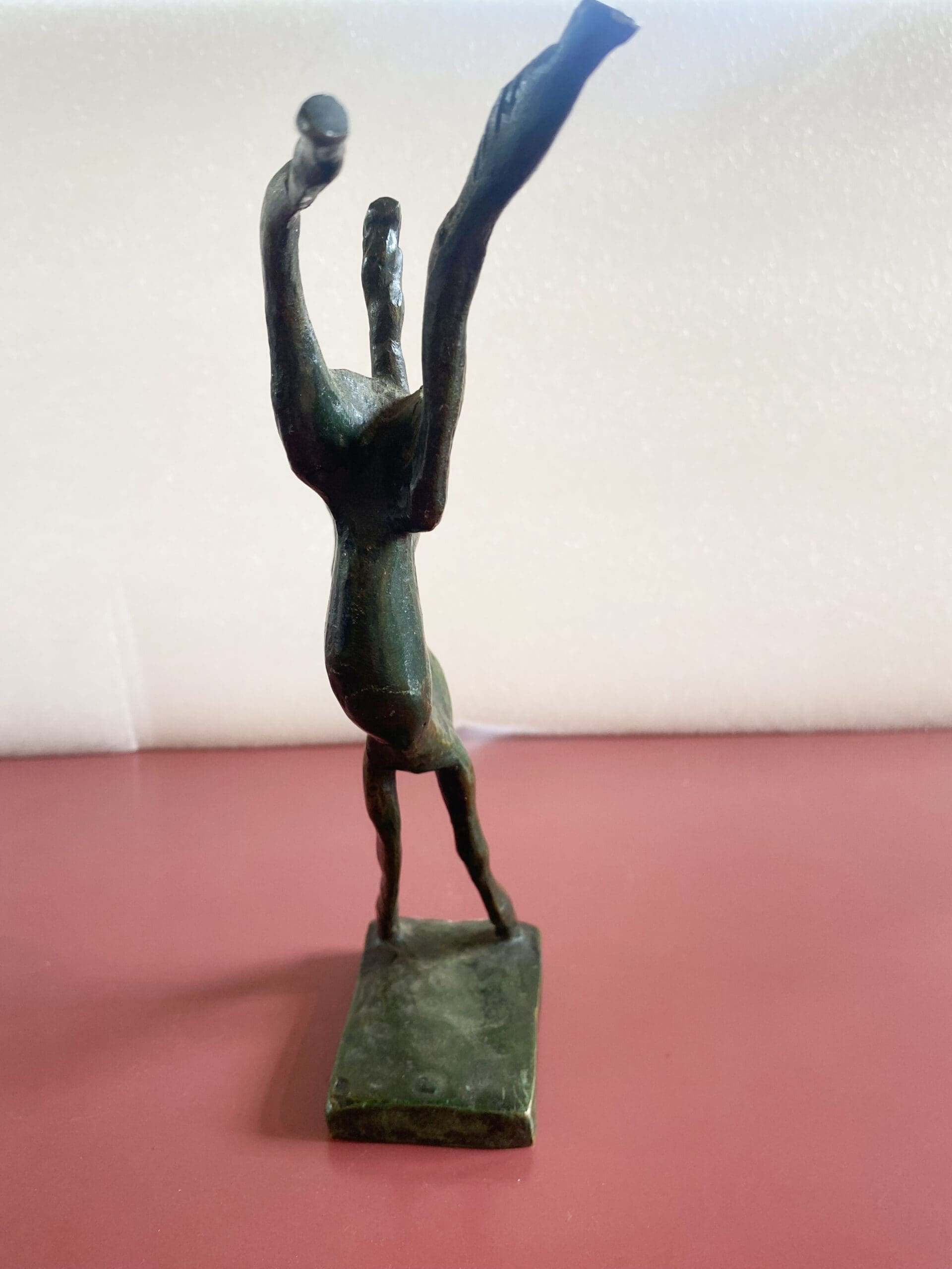 Sculpture Cheval Bronze par Raoh Schorr, circa 1950 – Art Moderne Signé