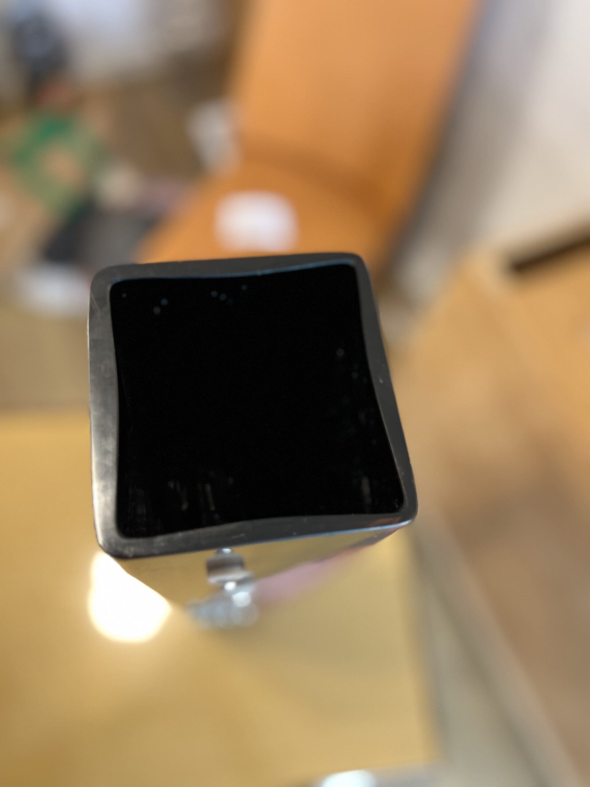 Vase Anatole Riecke – Grand vase Art Déco en verre opalin, 1938