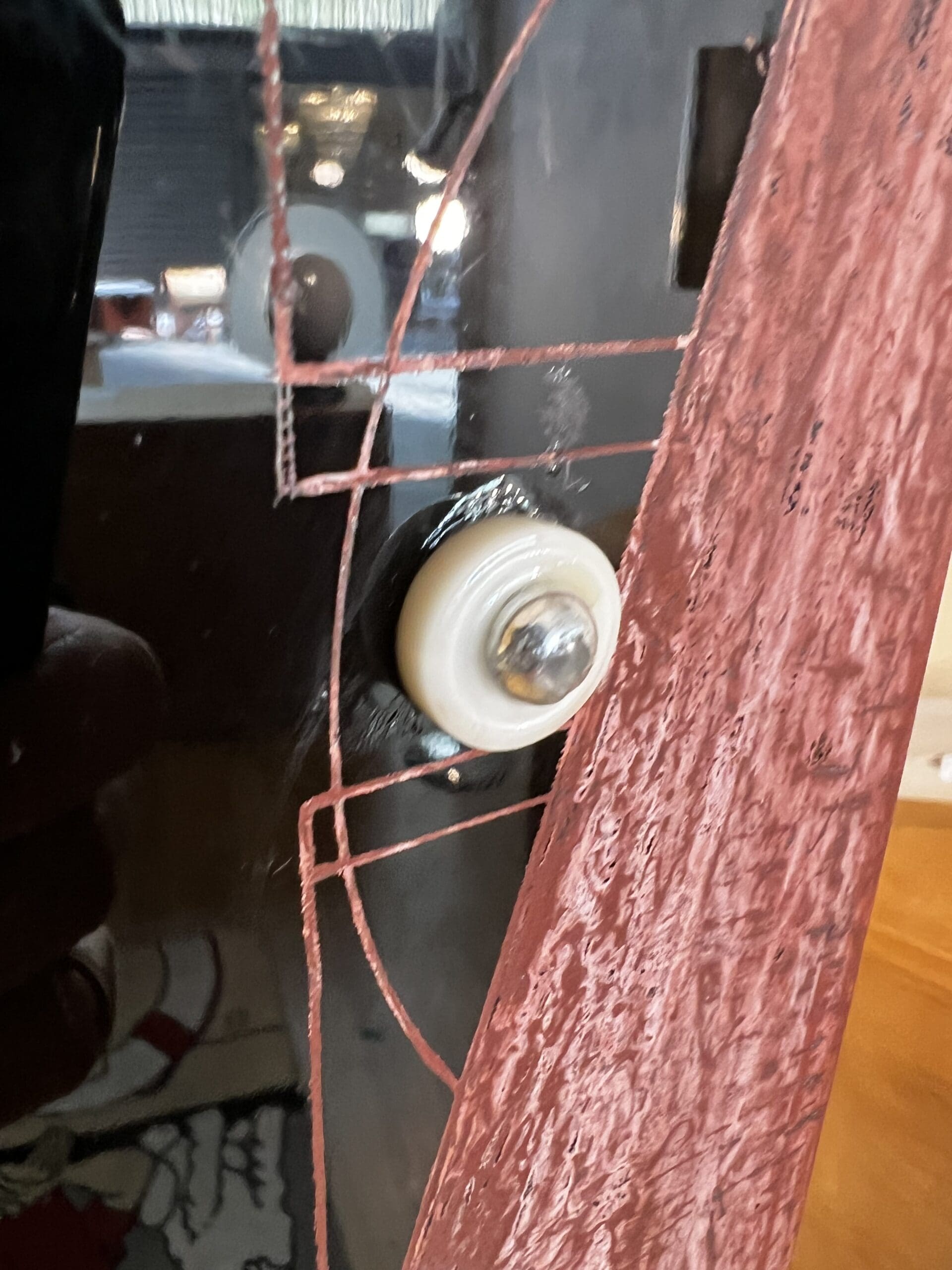 Vase Anatole Riecke – Grand vase Art Déco en verre opalin, 1938