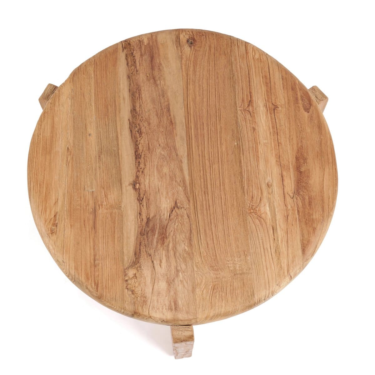 Table basse en teck recyclé – Wabi Sabi M, design équilibré et artisanal (neuf)