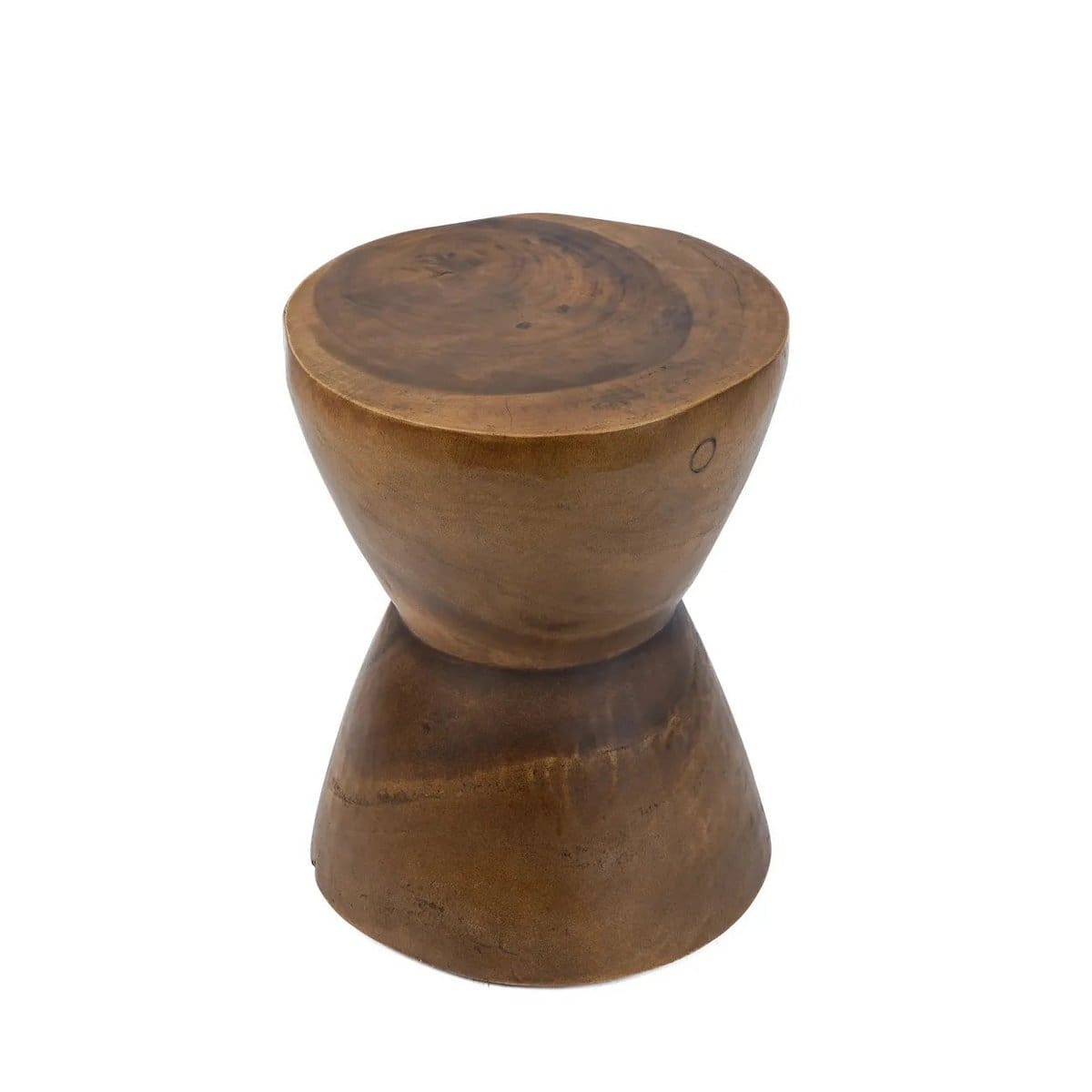 Tabouret design Pacha Mama – Création artisanale en bois naturel inspirée de la terre