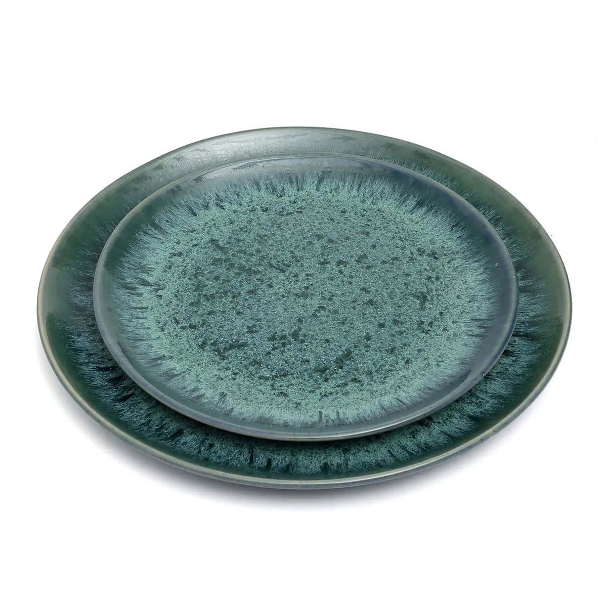 L&rsquo;Assiette Plate Aqua – Lot de 4