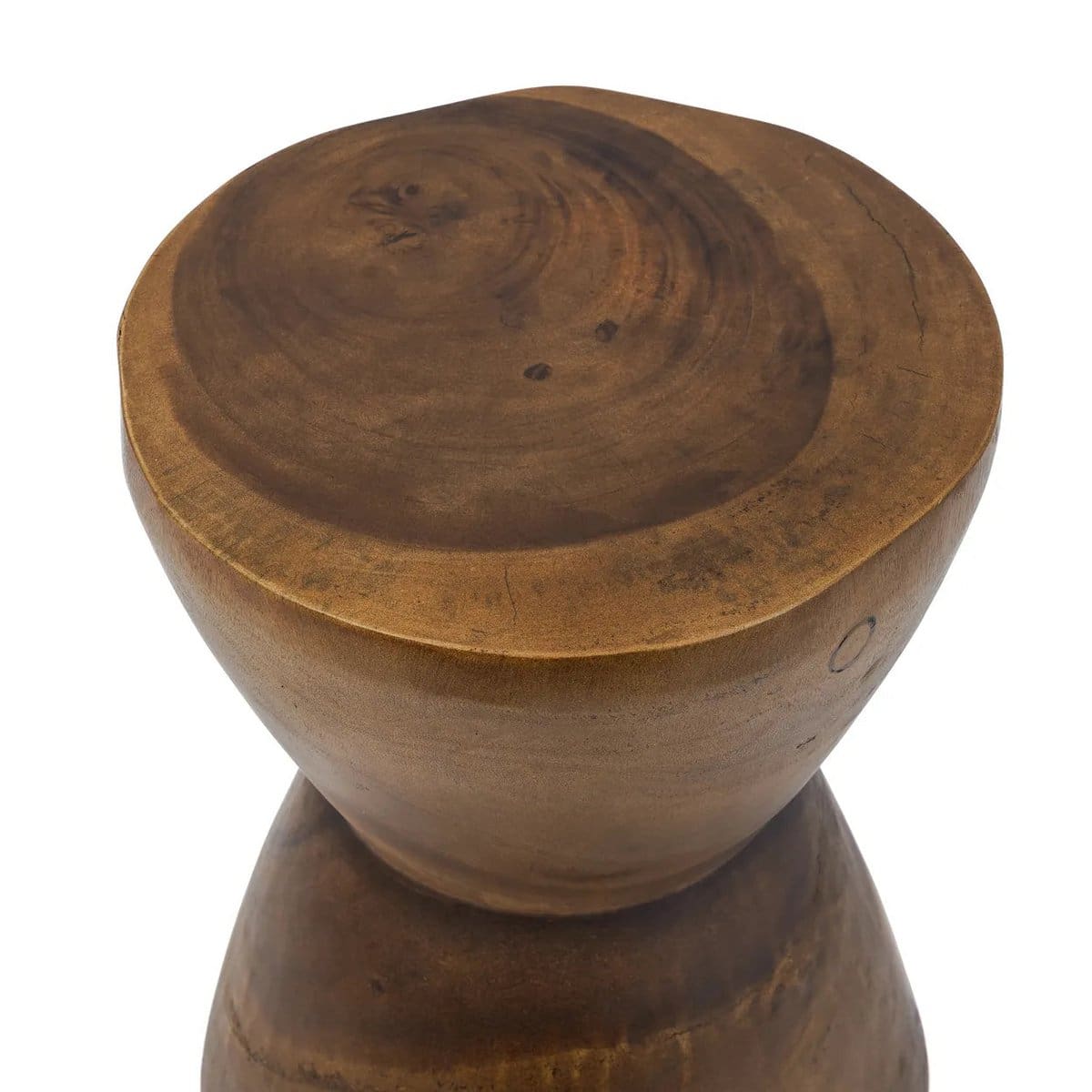 Tabouret design Pacha Mama – Création artisanale en bois naturel inspirée de la terre