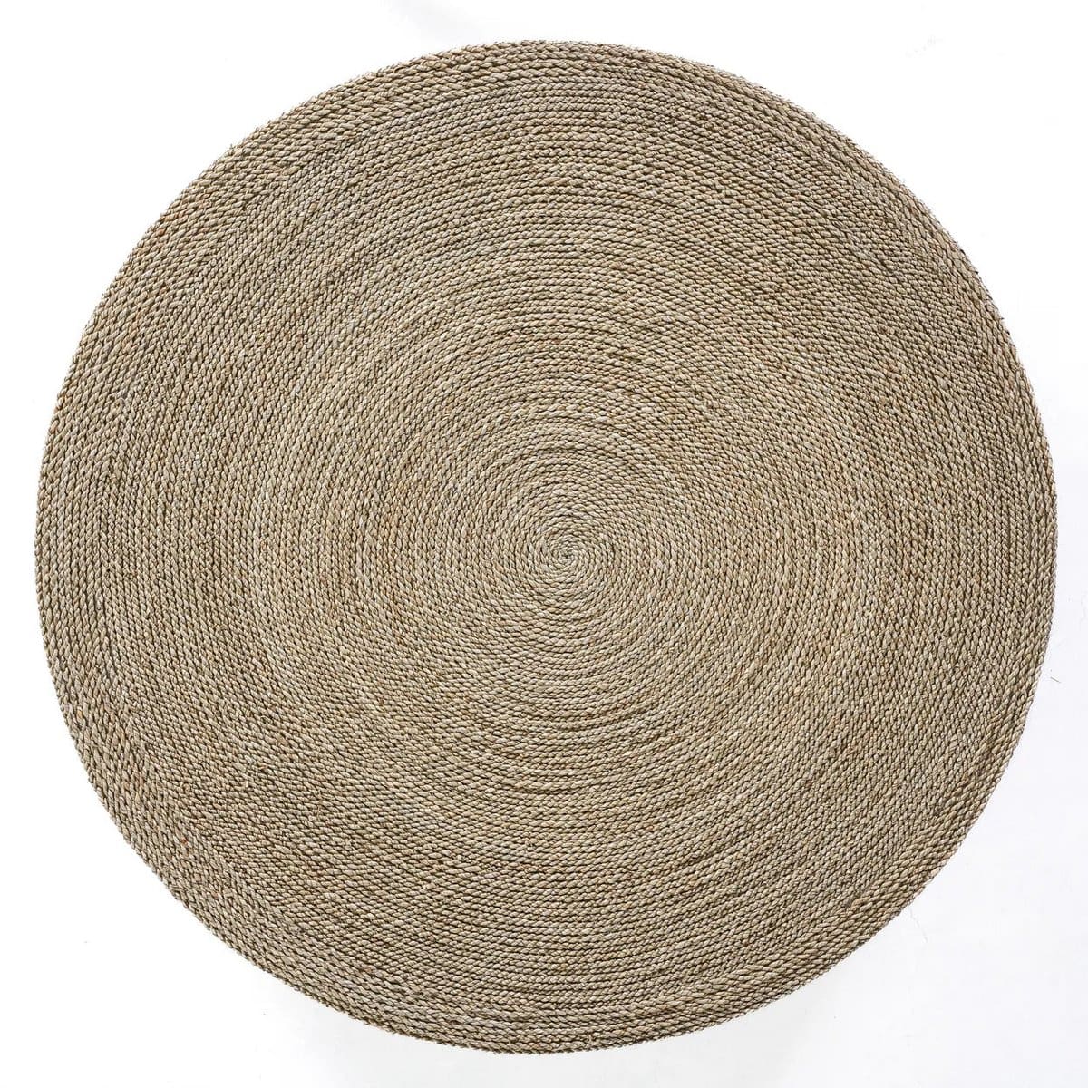 Pouf géant – Création artisanale en seagrass tissé main, design Vietnam