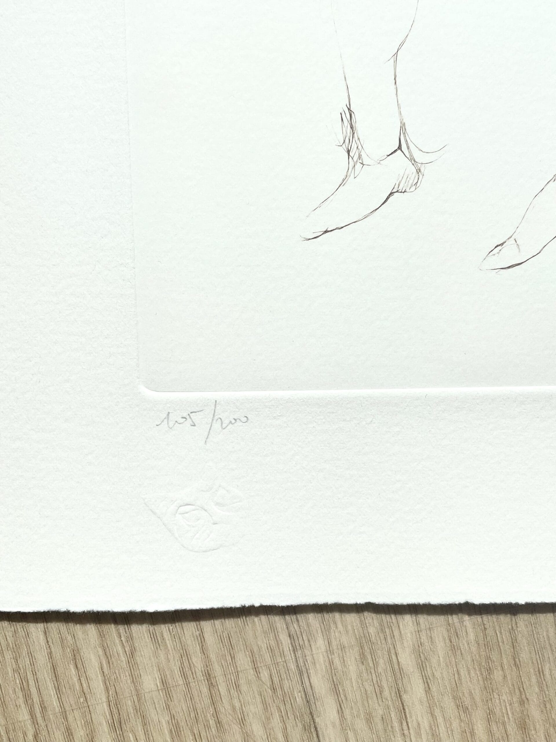 Leonor Fini – Lithographie érotique originale signée, épreuve numérotée, circa 1980