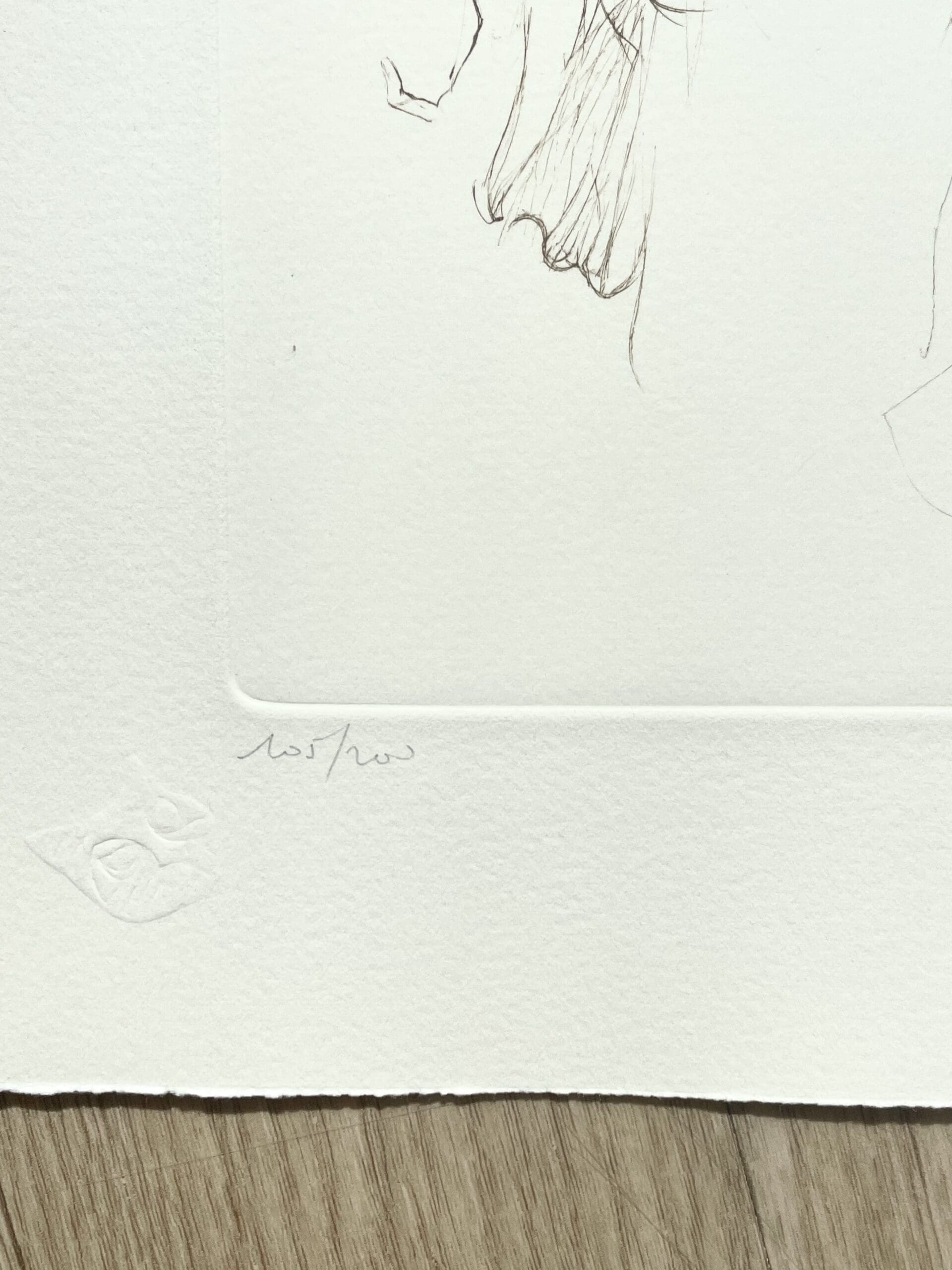 Leonor Fini – Lithographie originale signée, groupe de femmes, circa 1980