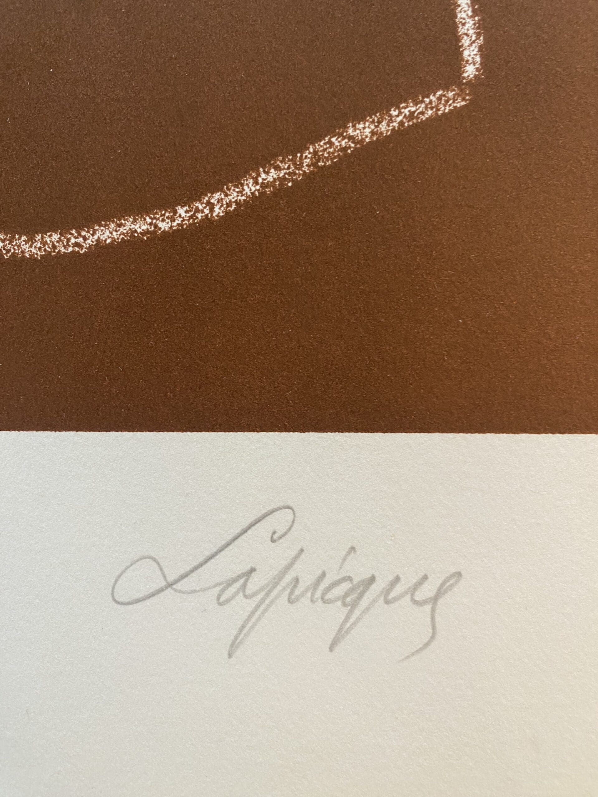 Charles Lapique – Le Roi Lear, lithographie originale signée, 1966, tirage 49/50