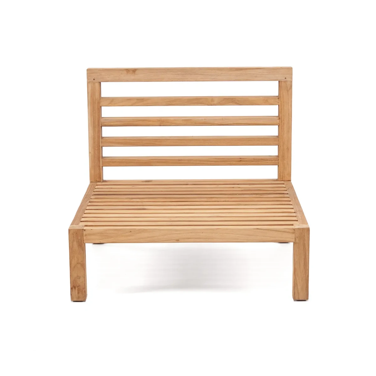 Chaise d’extérieur contemporaine Moyo  – Ligne tropicale signée Bazar Bizar (création neuve)