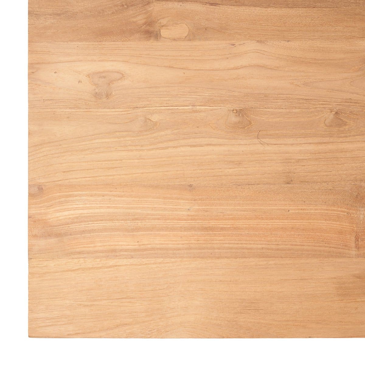 Table à manger en teck recyclé – Artisanat responsable Sainte Croix (pièce neuve)