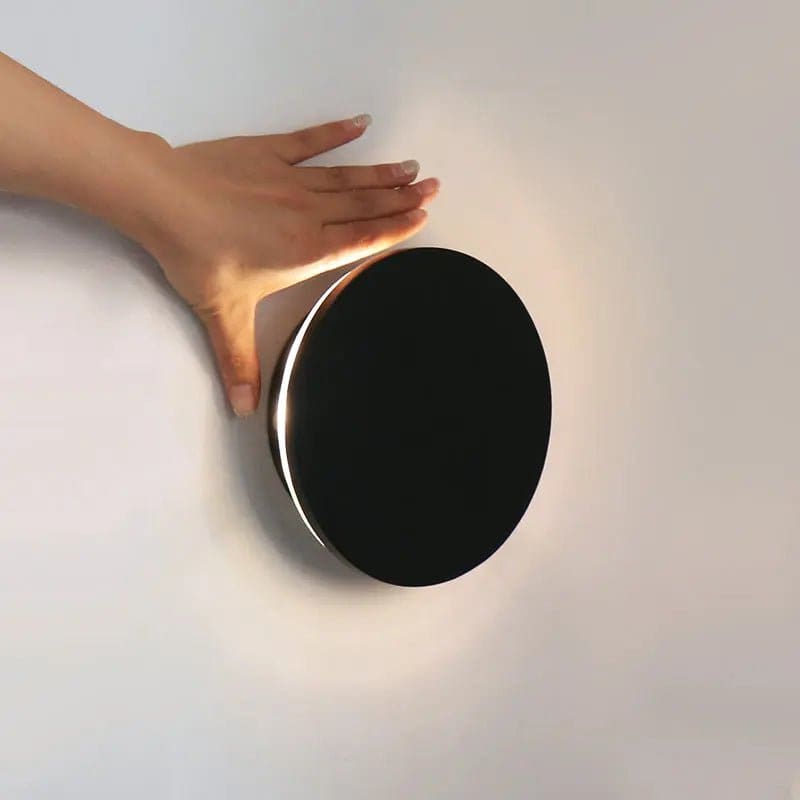 Applique murale sans fil rechargeable Lou Black – Design minimaliste et lumière chaude (pièce neuve)