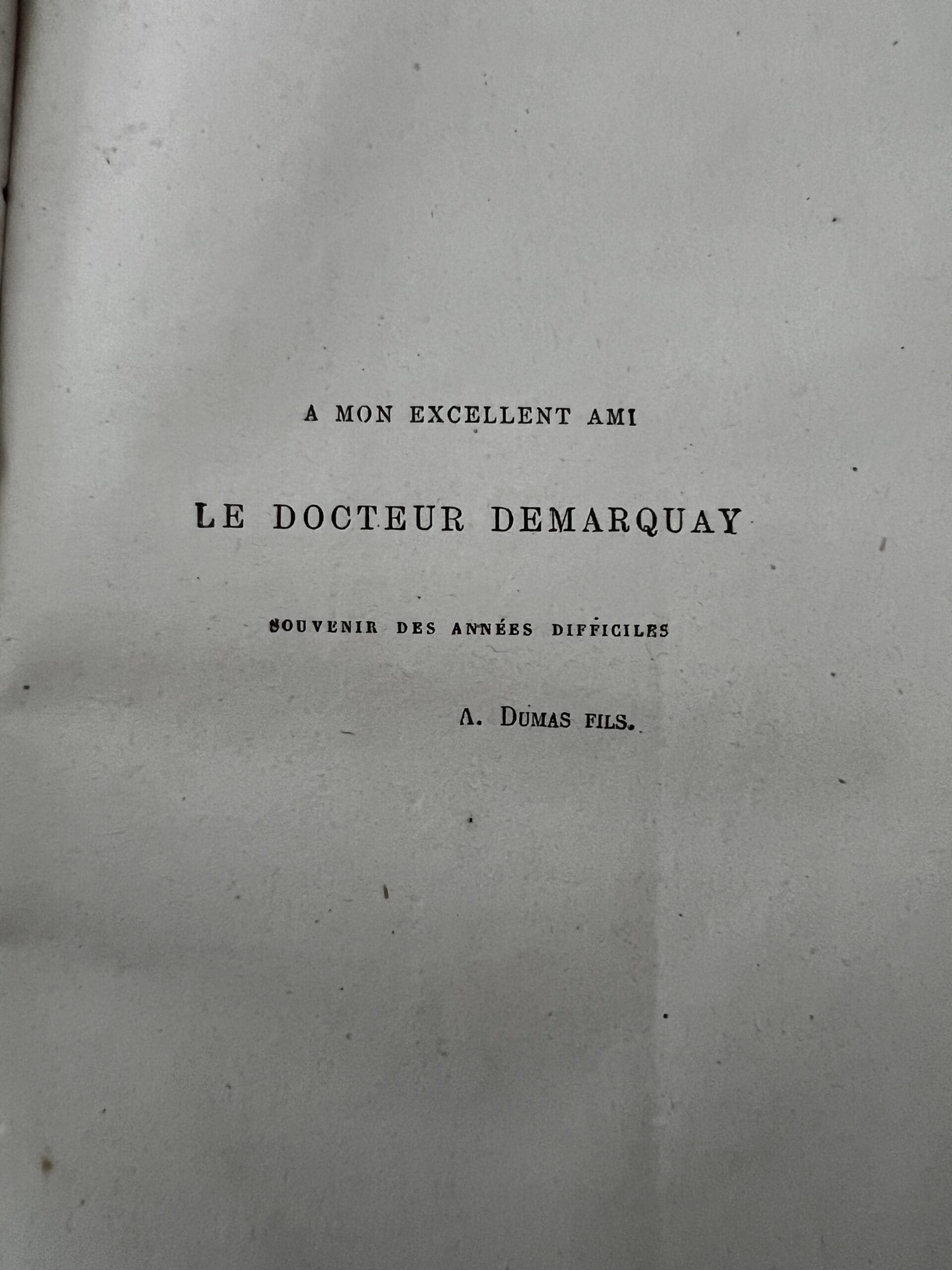 Affaire Clémenceau par Alexandre Dumas fils, édition Michel Lévy, 1866 (5e édition)
