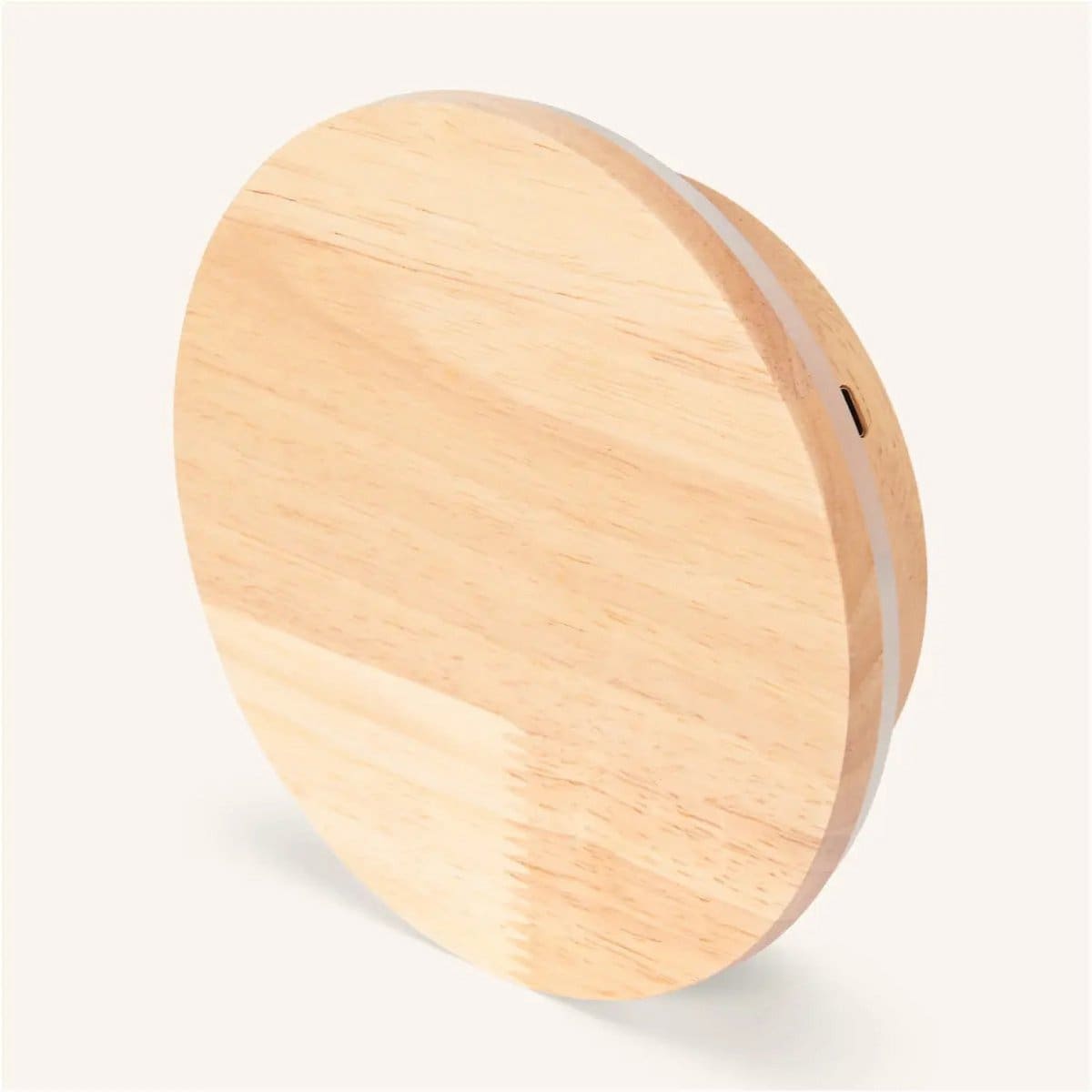 Applique murale sans fil rechargeable Lou Brown – Bois écologique et lumière chaude (pièce neuve)