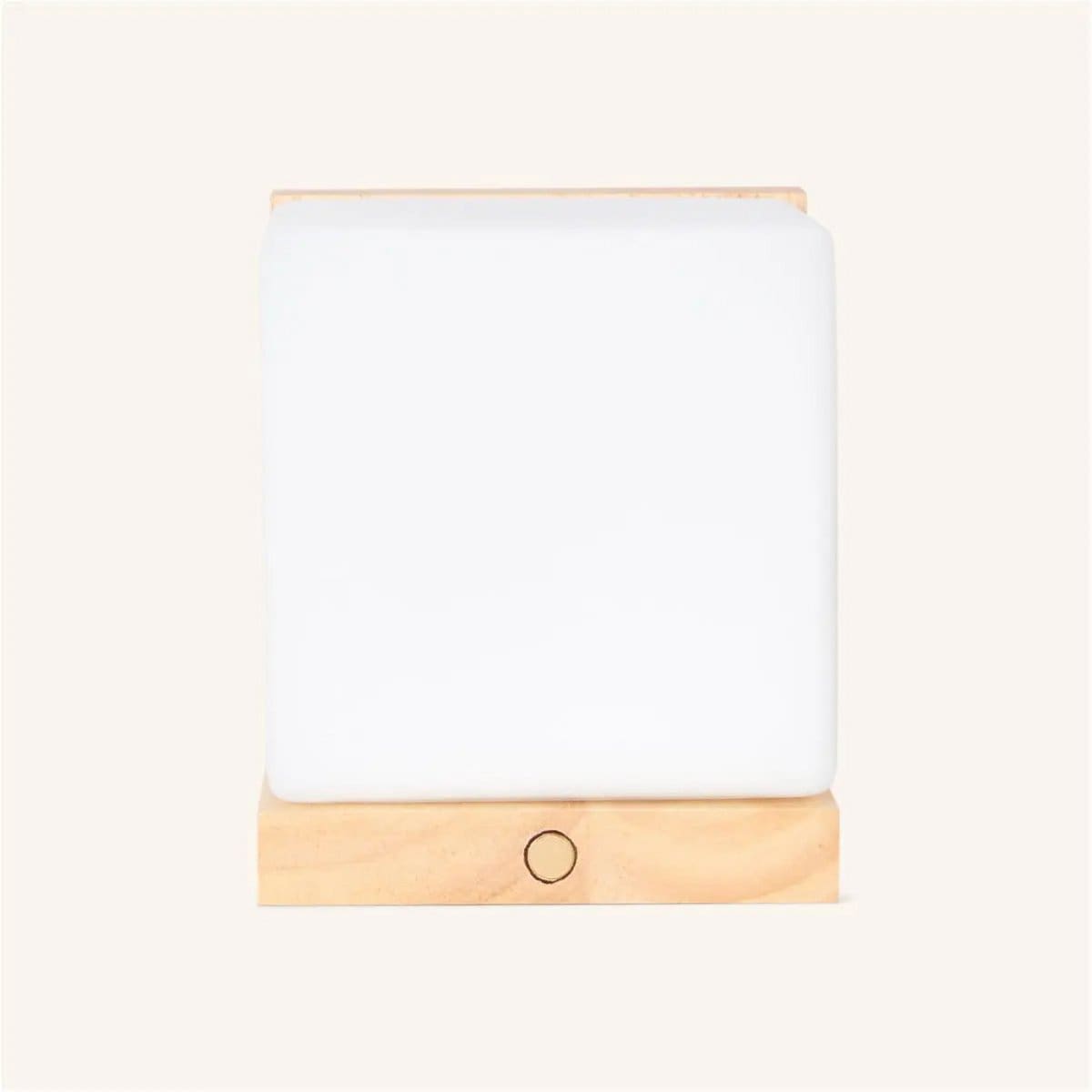 Applique murale sans fil rechargeable Lizzy Brown – Bois écologique et lumière chaude (pièce neuve)