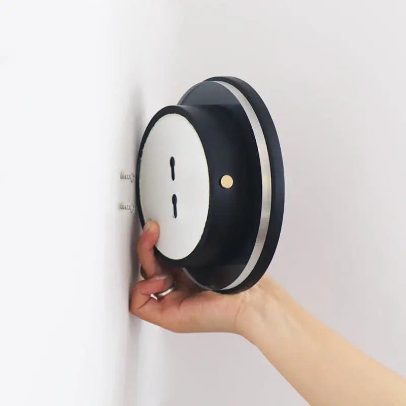 Applique murale sans fil rechargeable Lou Black – Design minimaliste et lumière chaude (pièce neuve)
