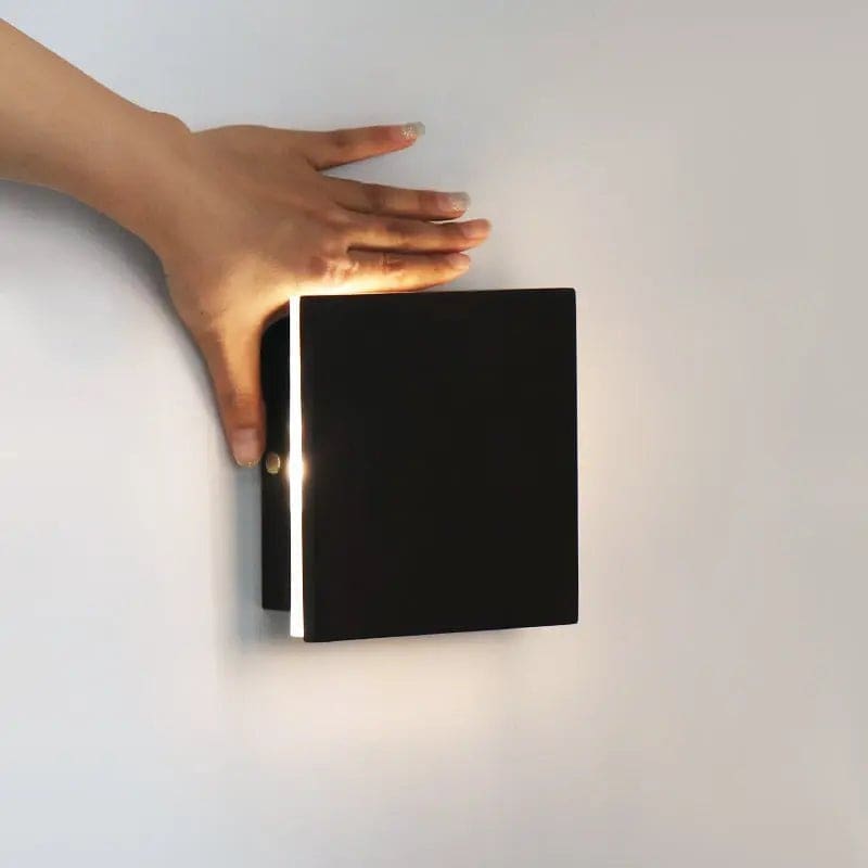 Applique murale sans fil rechargeable Lane – Élégance minimaliste en bois naturel (pièce neuve)