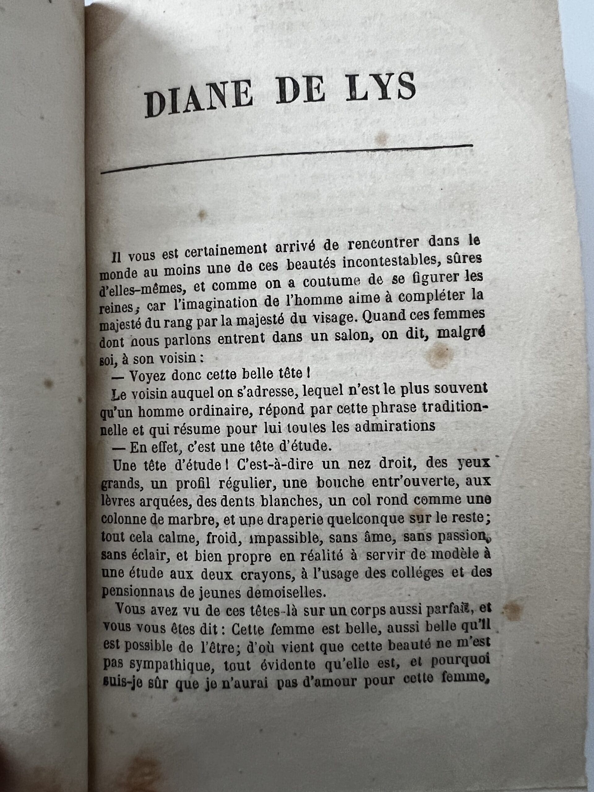 Diane de Lys – Alexandre Dumas fils – Édition Michel Lévy, 1875, reliure d’époque