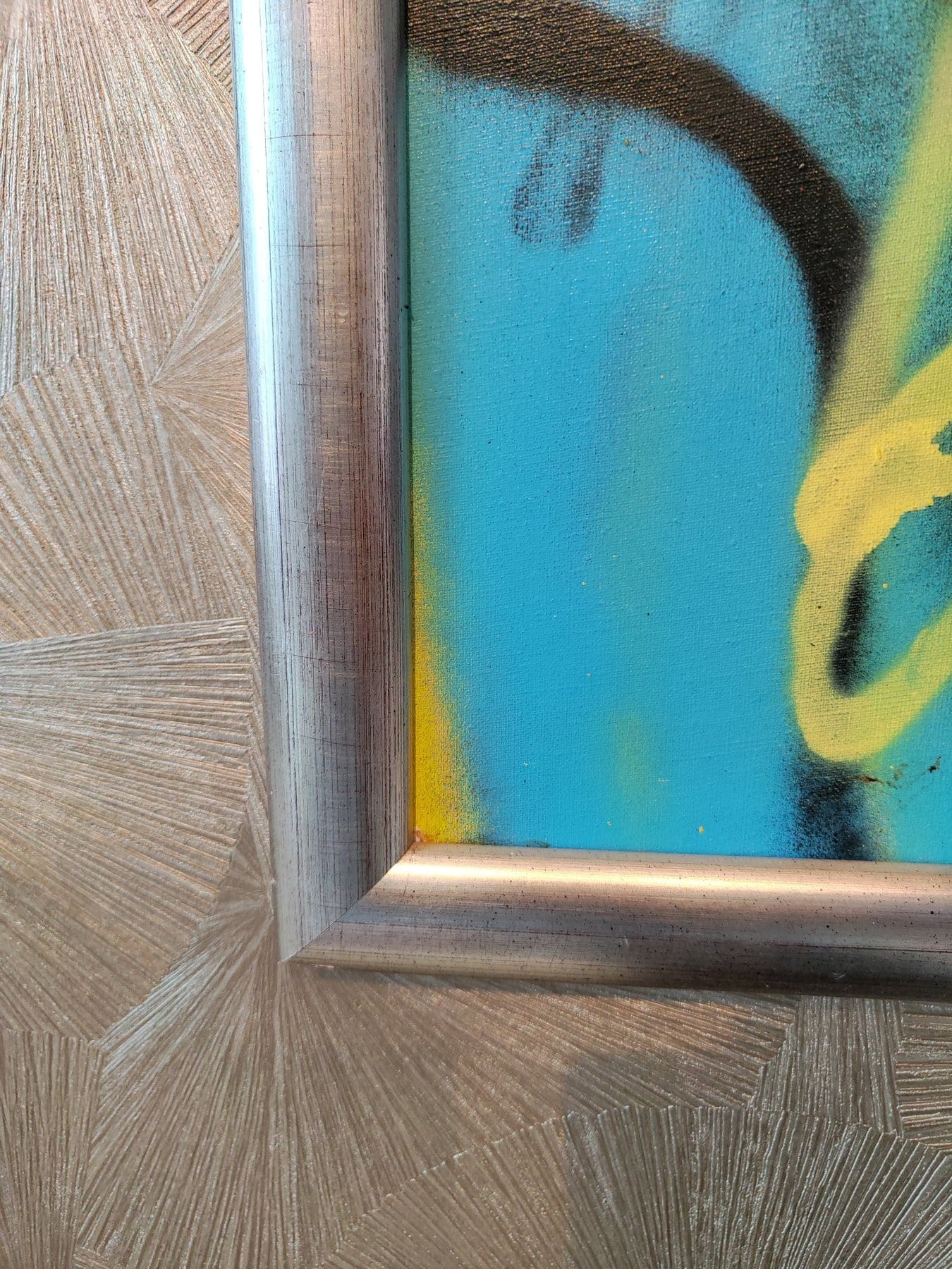 Herman Brood – Toch, peinture acrylique et aérosol sur toile, années 1990