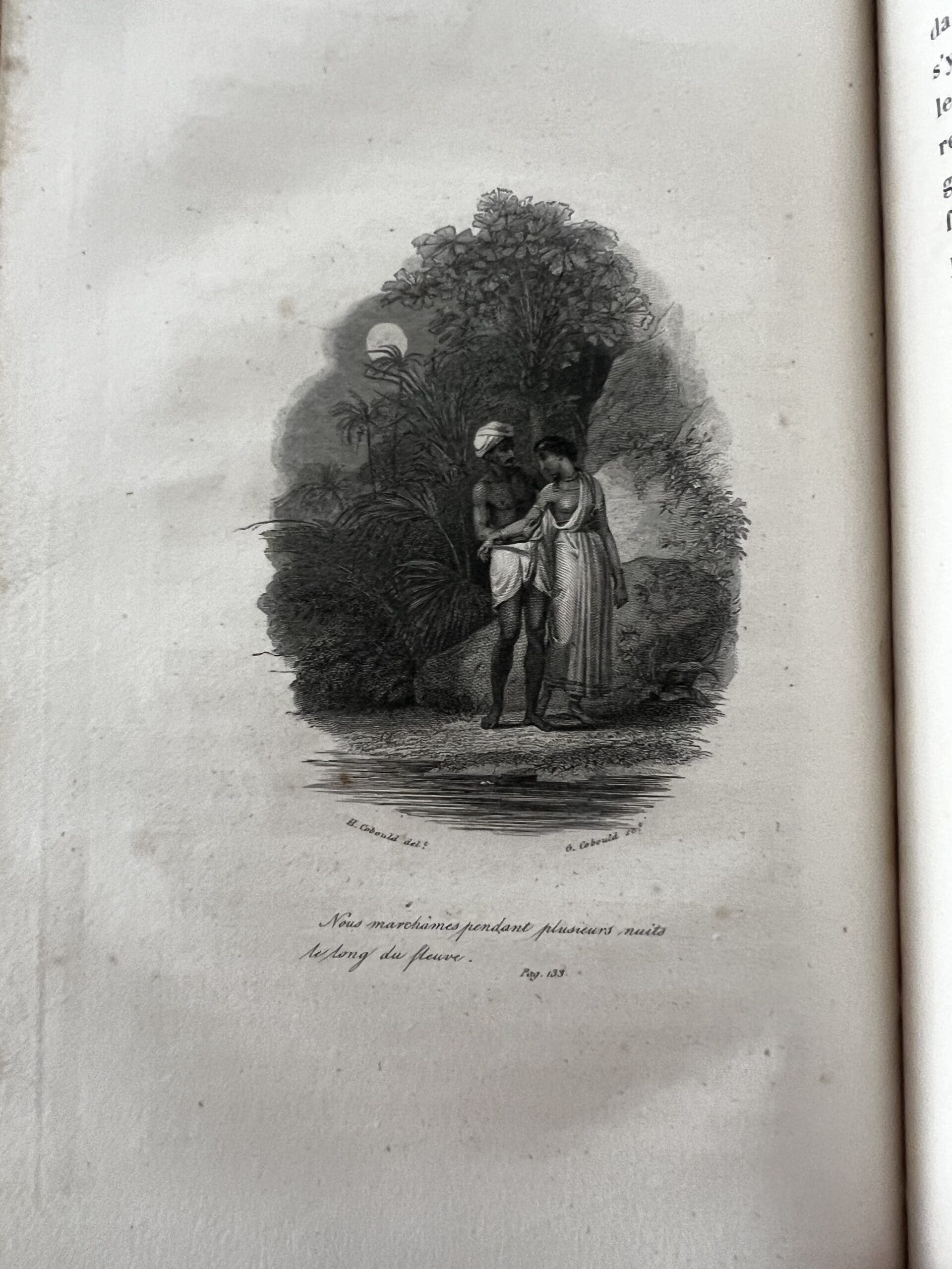 Paul et Virginie (1835) – Édition romantique illustrée, reliure d’époque