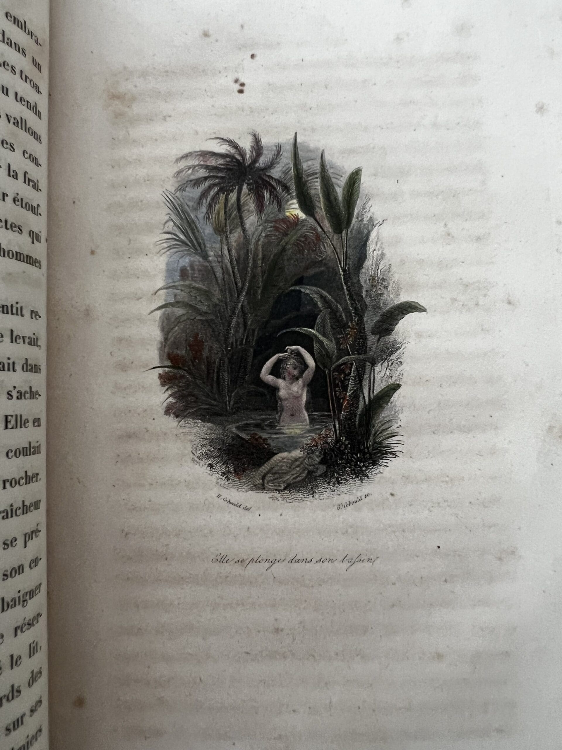 Paul et Virginie (1835) – Édition romantique illustrée, reliure d’époque