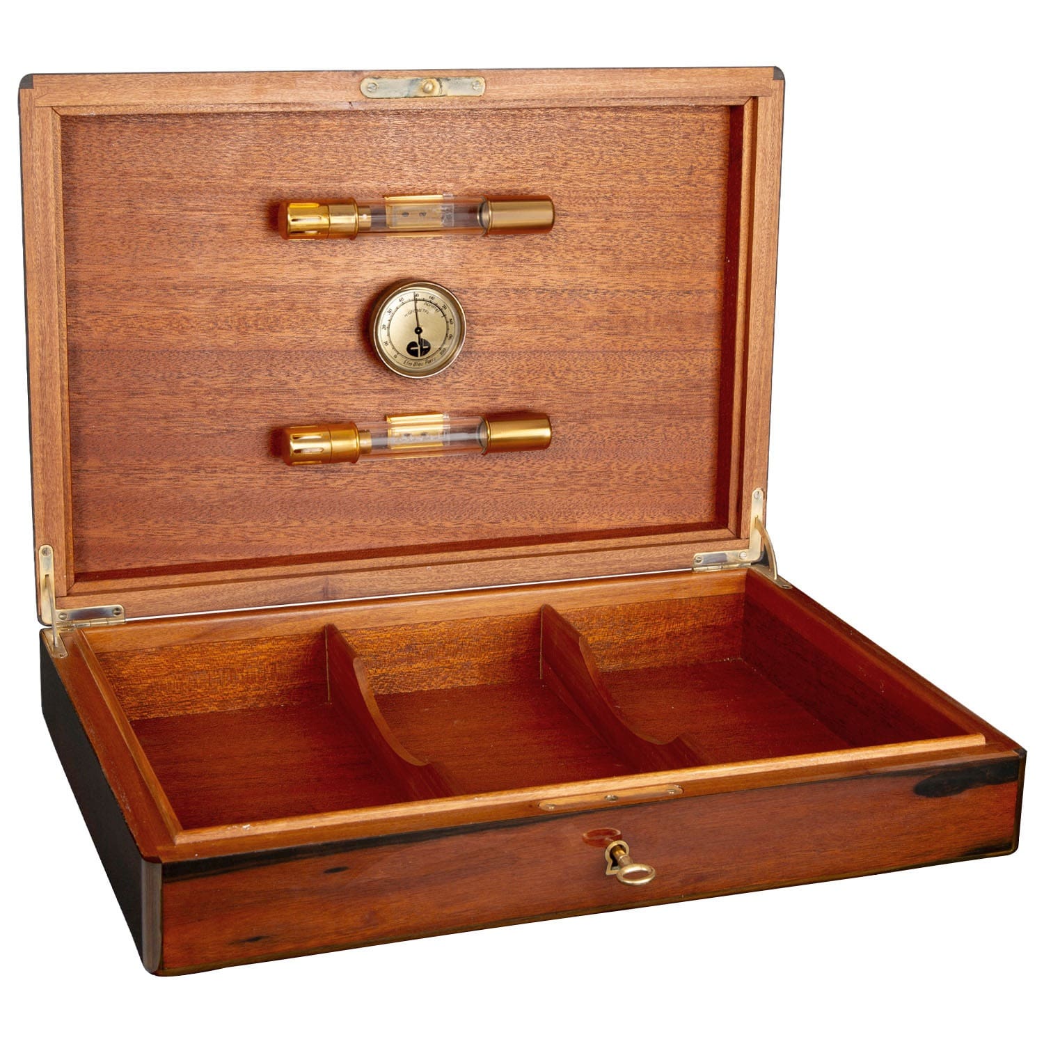 Cave à cigares Hermès en ébène de Macassar – Années 1980