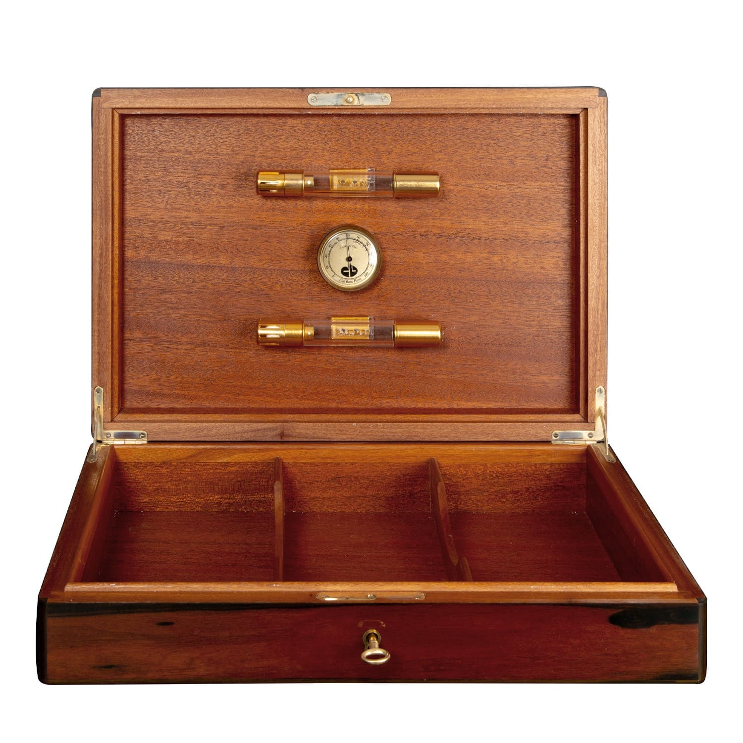 Cave à cigares Hermès en ébène de Macassar – Années 1980