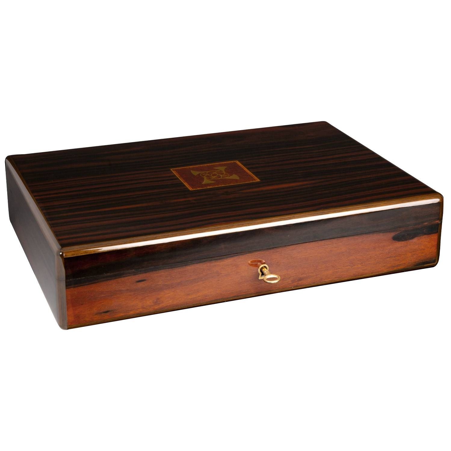 Cave à cigares Hermès en ébène de Macassar – Années 1980