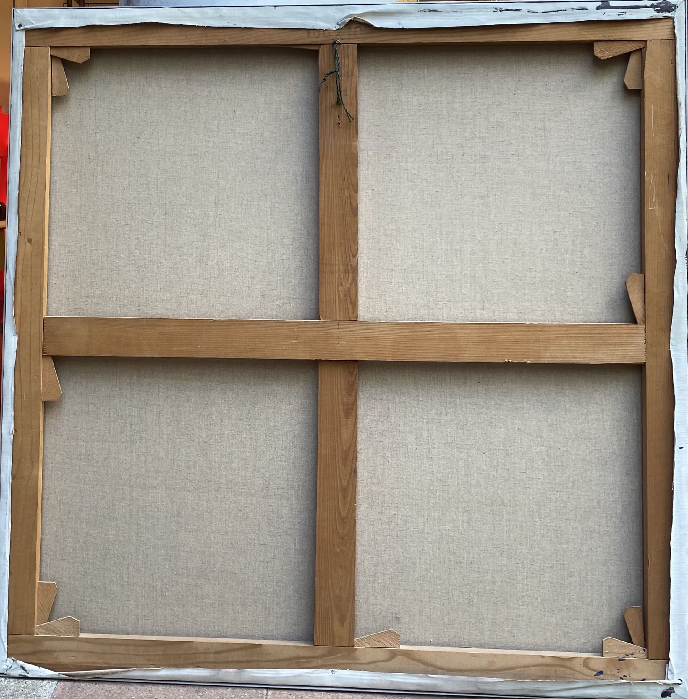 Nuage GF, 1968 – Pol Gachon, peinture abstraite géométrique sur toile