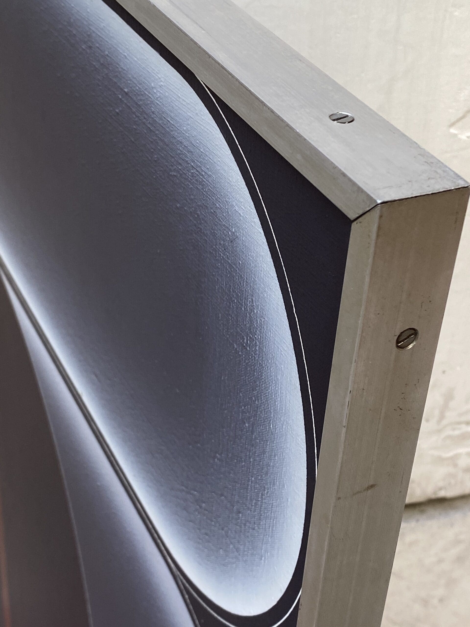 Nuage GF, 1968 – Pol Gachon, peinture abstraite géométrique sur toile